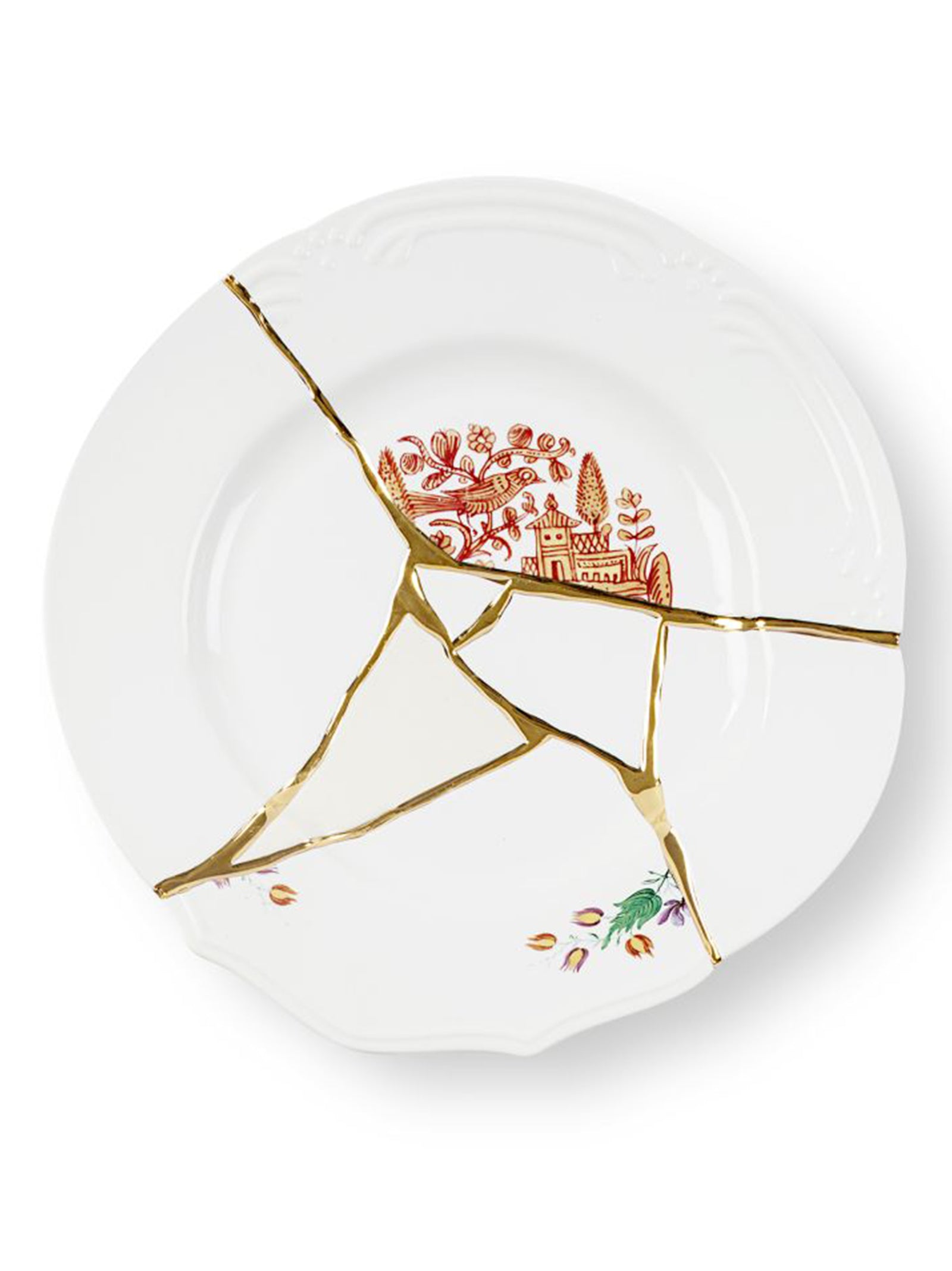 Seletti 'Kintsugi' Dinner Plate ⌀ 27,5 Cm