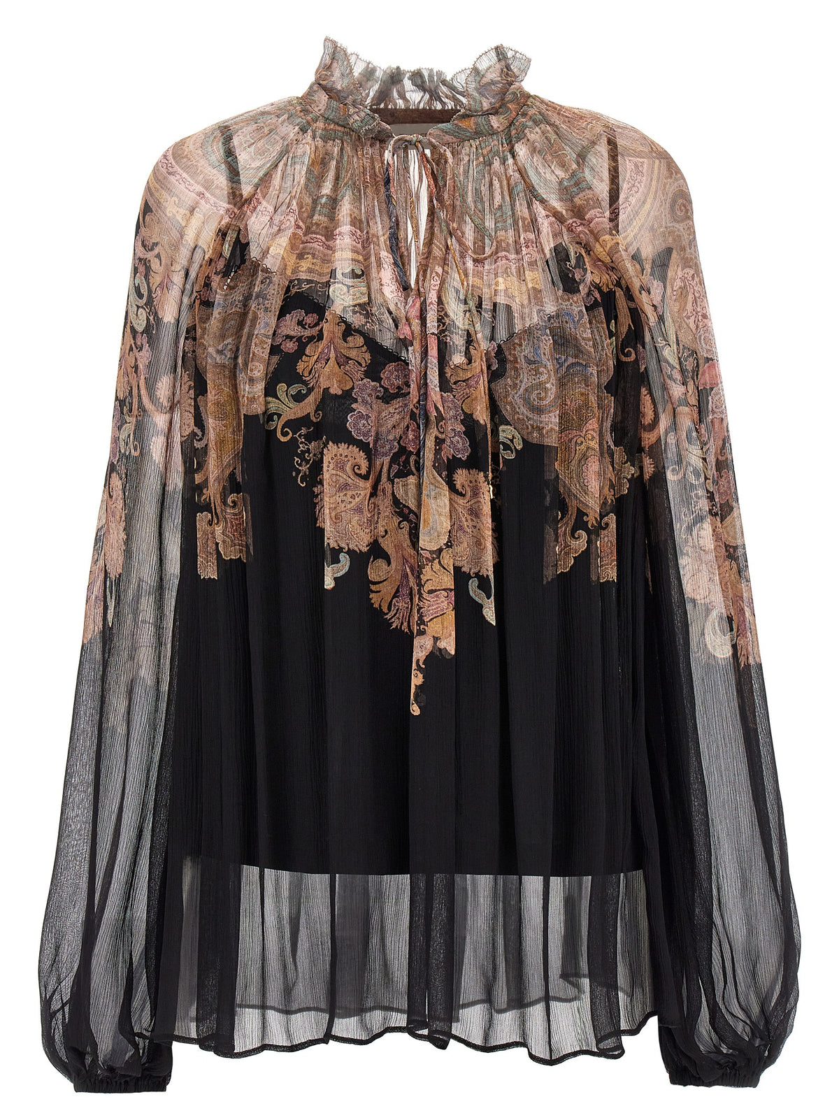 Zimmermann 'Illustration Billow' Blouse