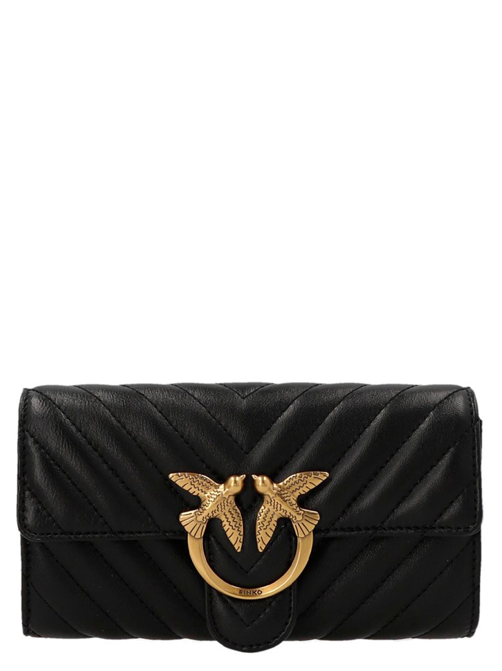 Pinko Portafoglio 'Love Bag One Wallet Chevron'