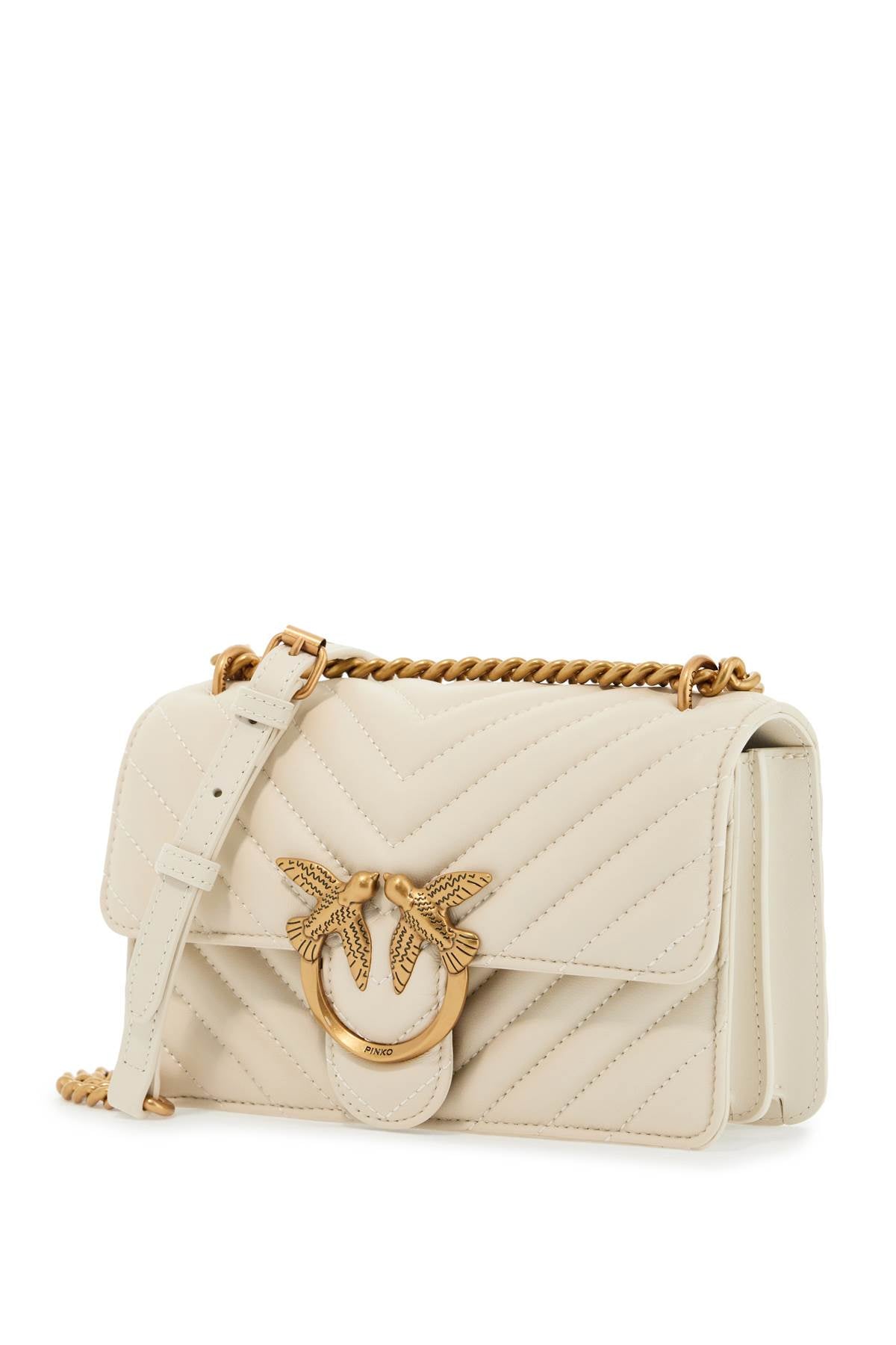 Pinko Mini Love Bag One Chevron