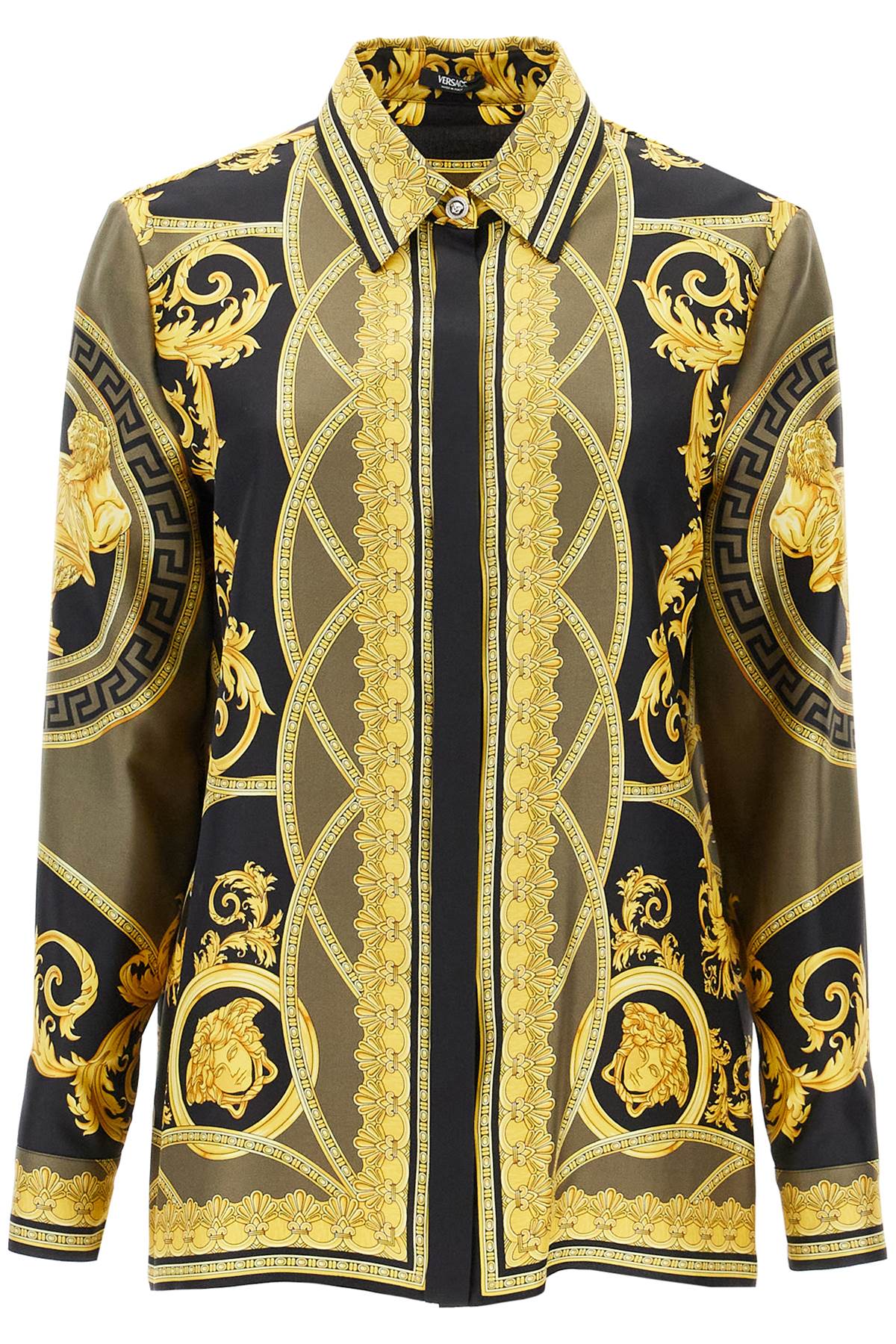 Versace Silk Shirt 'The Cut Of The Gods