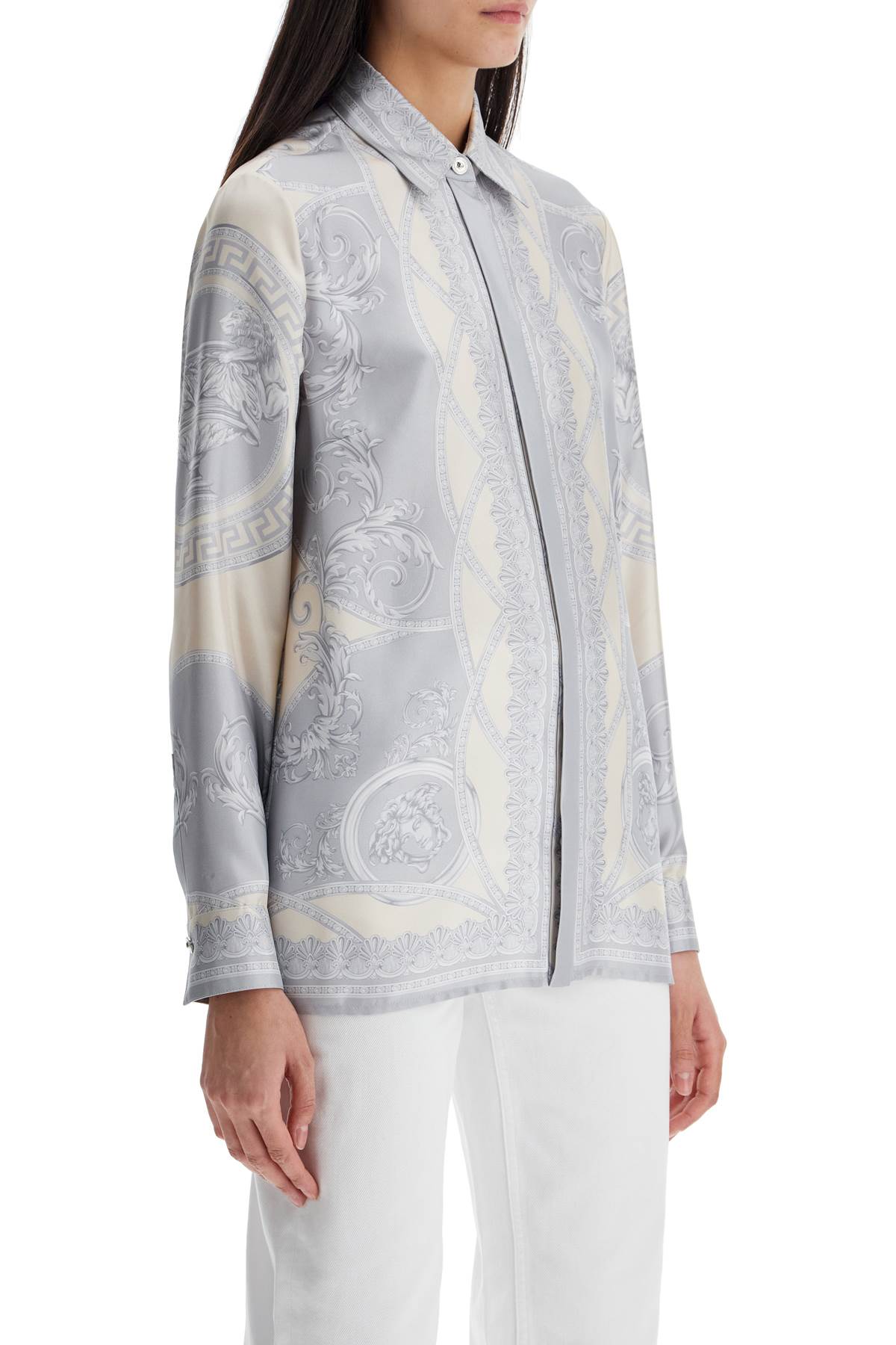 Versace Silk Shirt The Cut Of The Gods