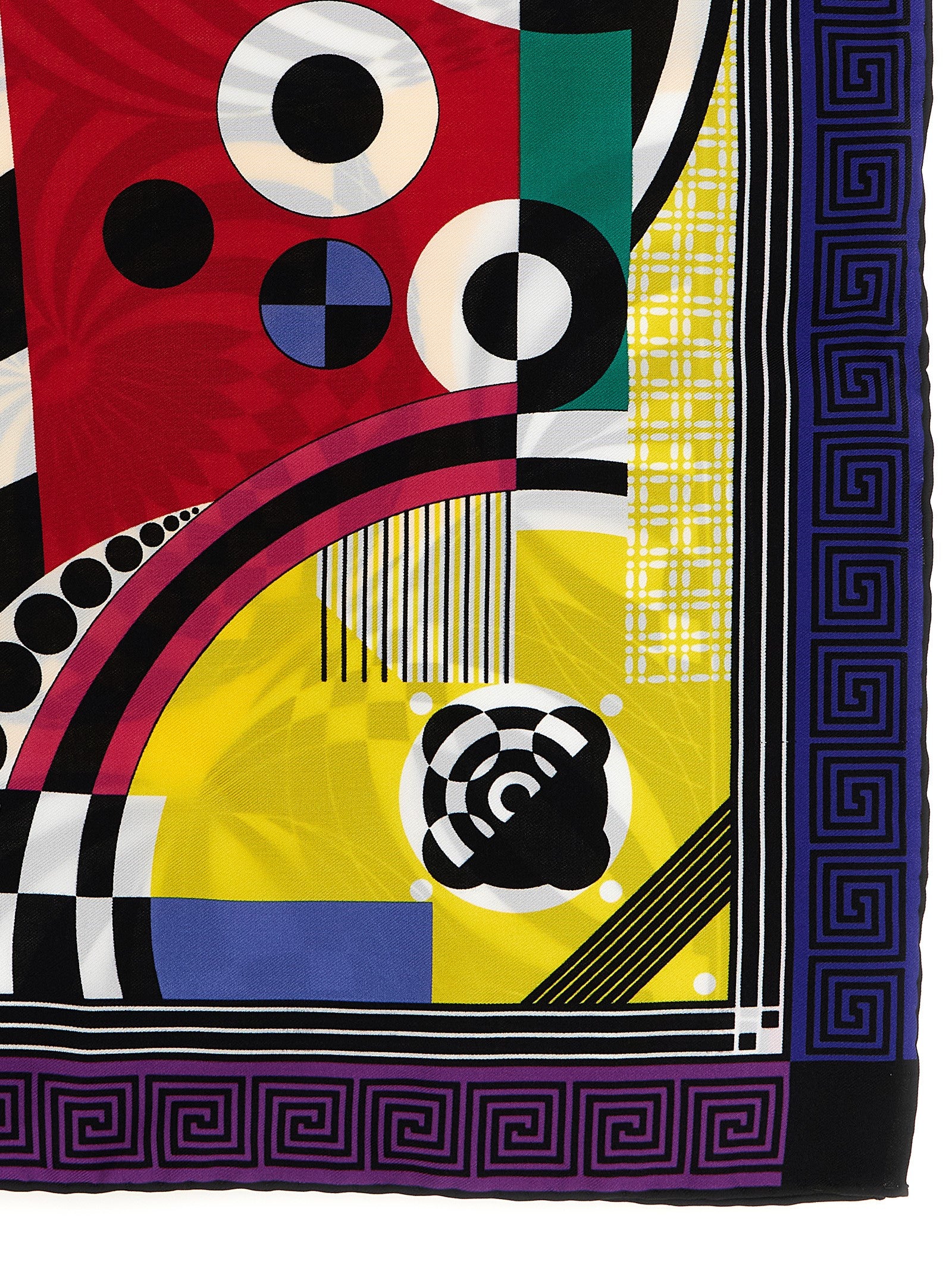 Versace 'Theatre' Print Silk Scarf