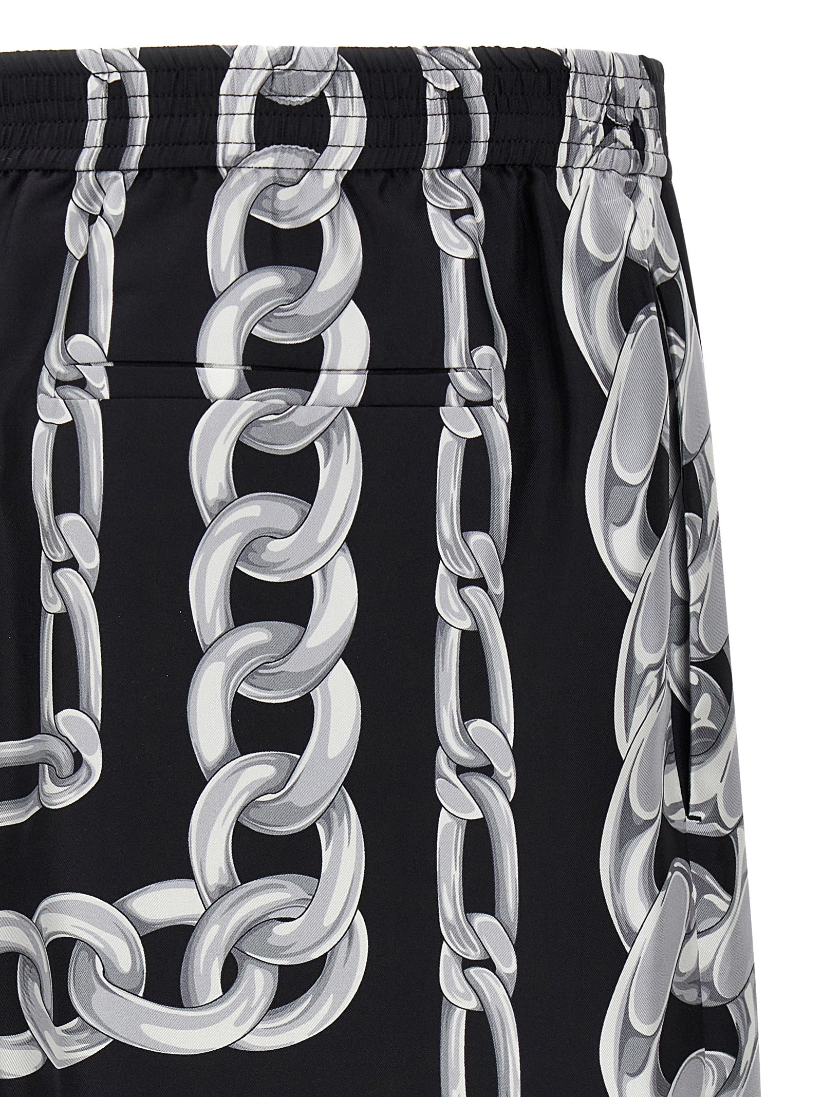 Versace 'Medusa Chains' Bermuda Shorts