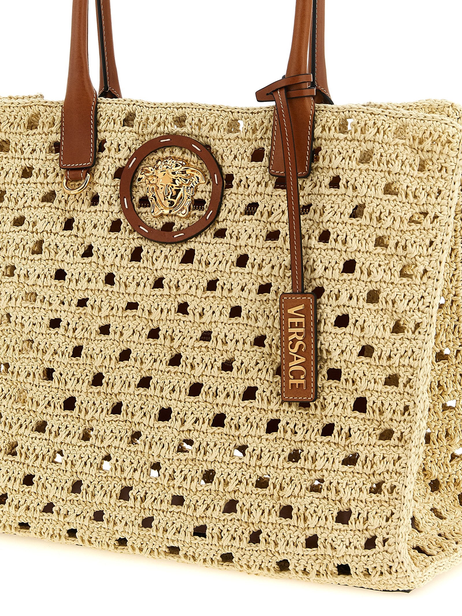 Versace 'La Medusa' Large Shopping Bag