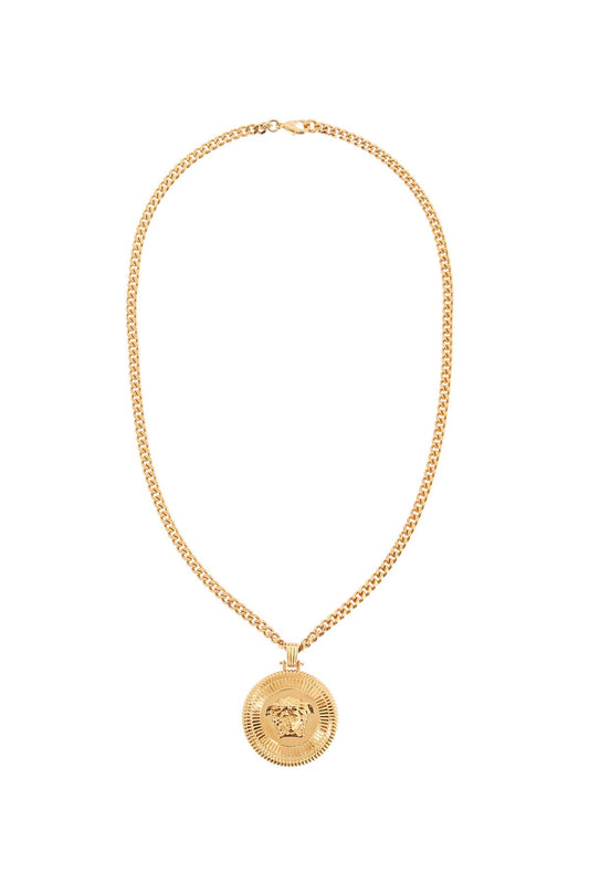 Versace Biggie Medusa Necklace Golden
