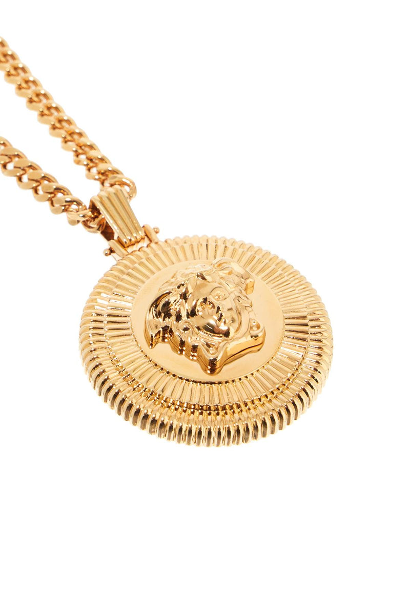 Versace Biggie Medusa Necklace Golden