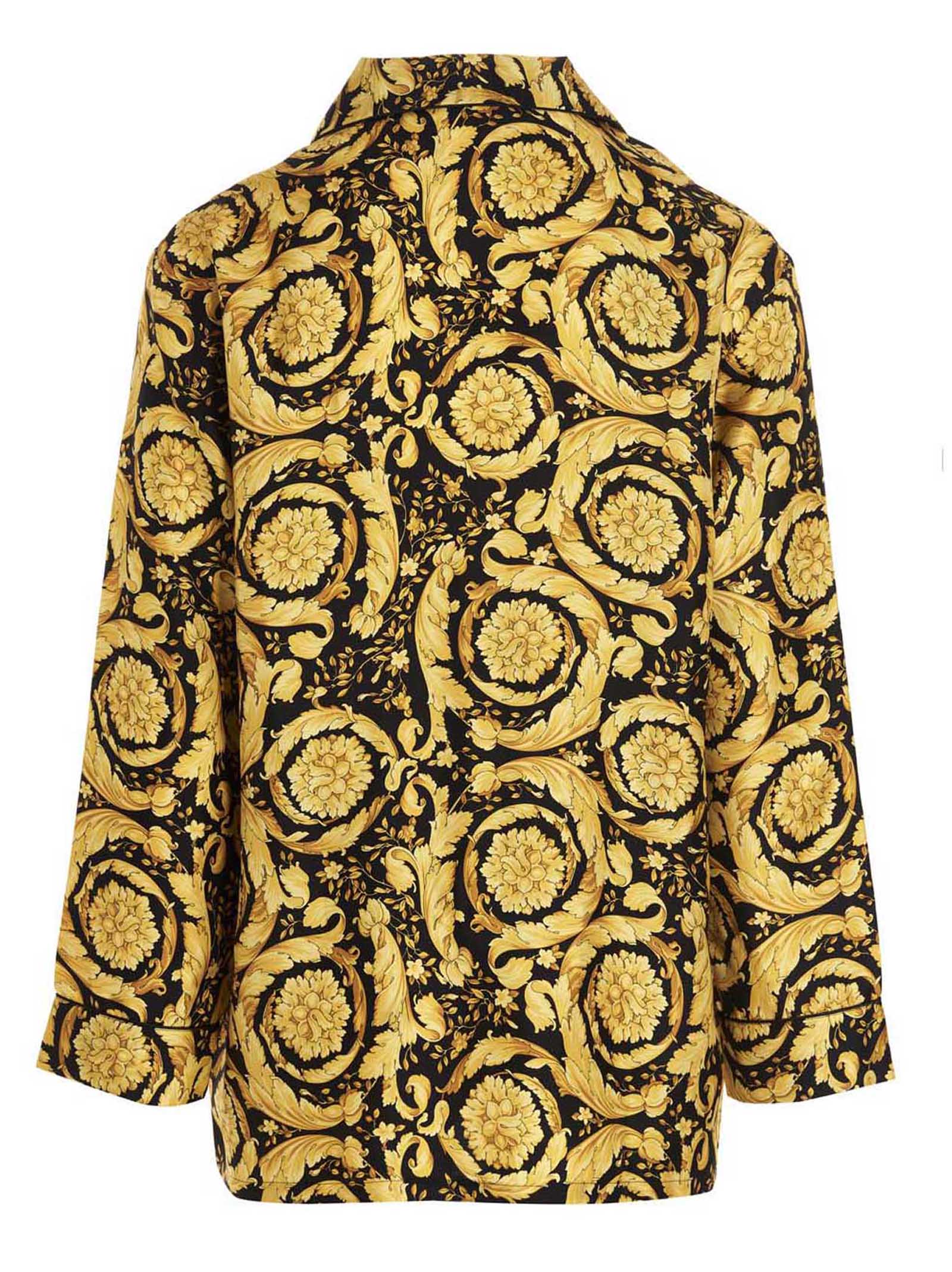 Versace 'Baroque' Pajama Shirt