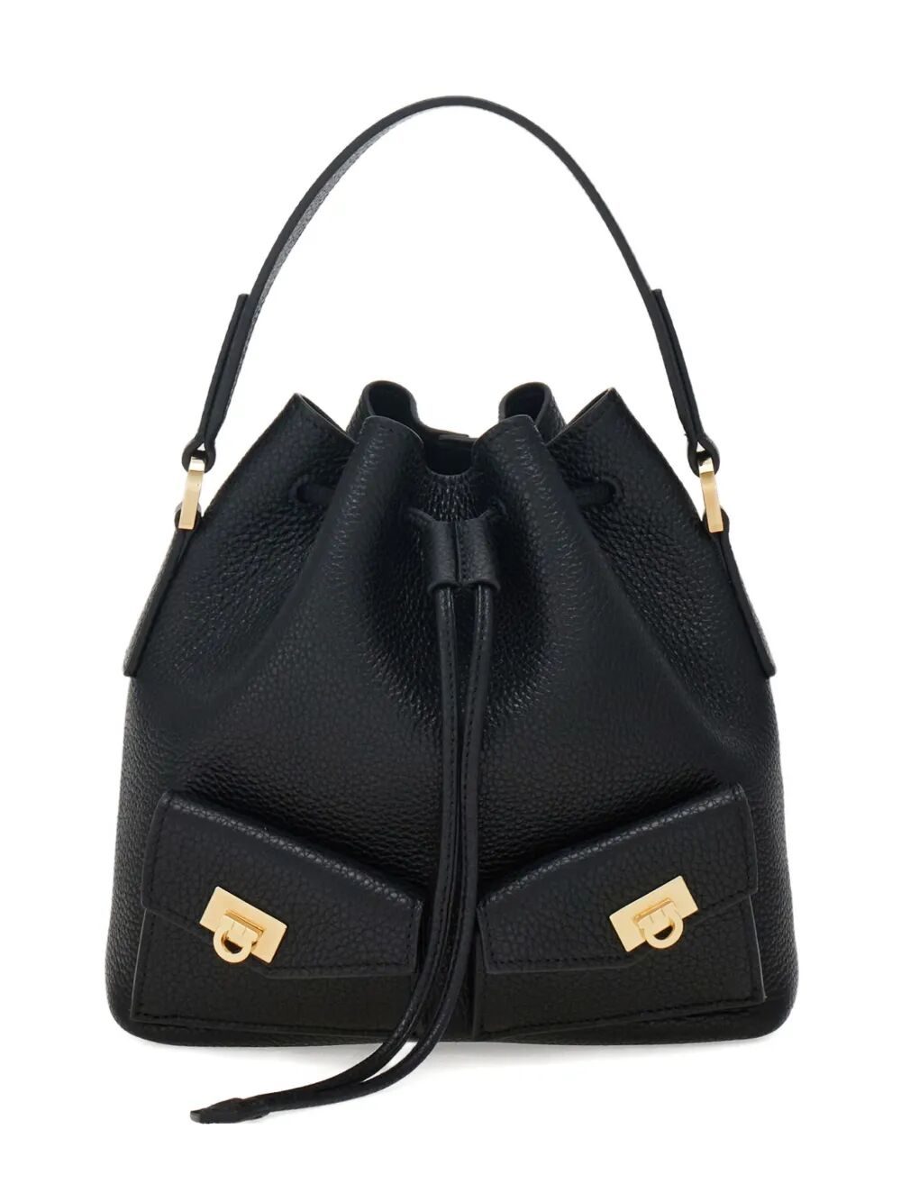 Ferragamo Hug Buckles Multipocket Bucket Bag