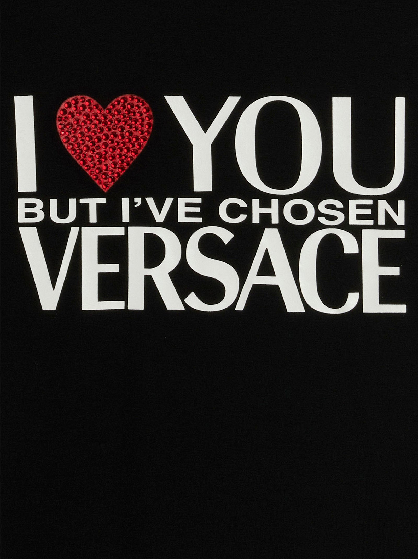 Versace 'I Love You' T-Shirt