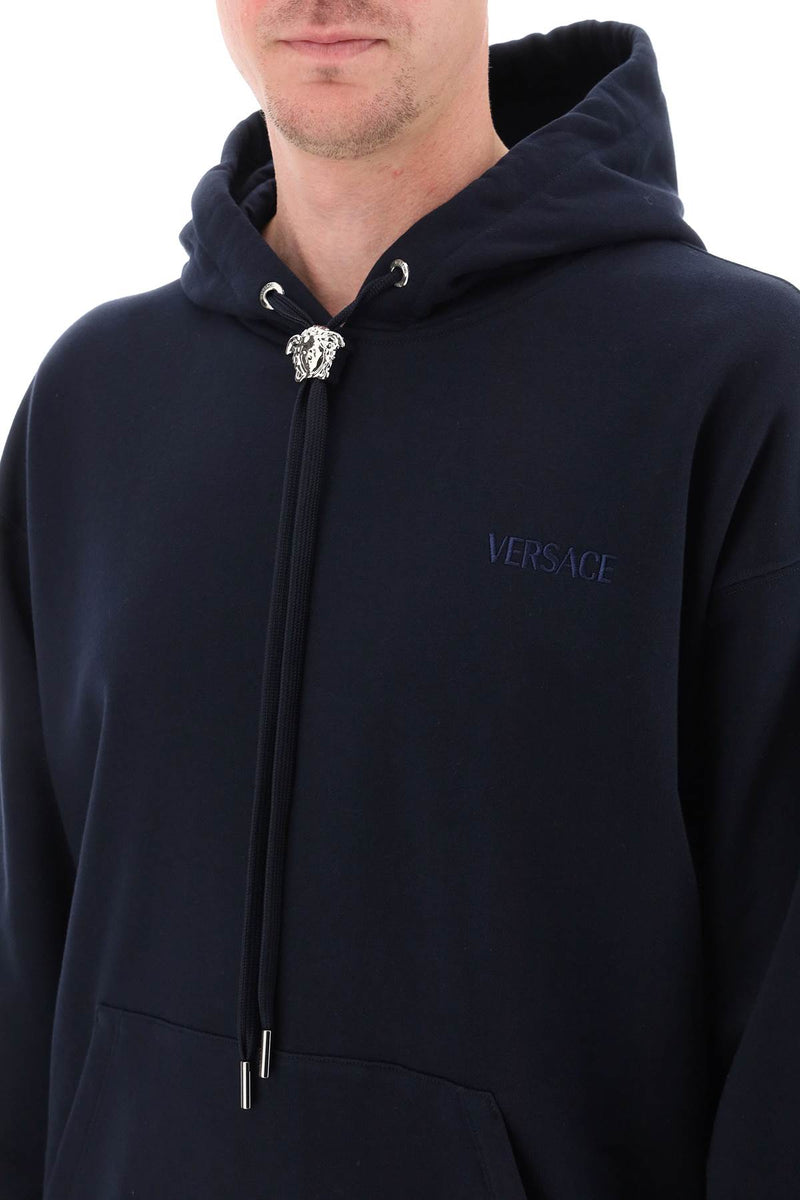 Versace La Medusa Hoodie Blue