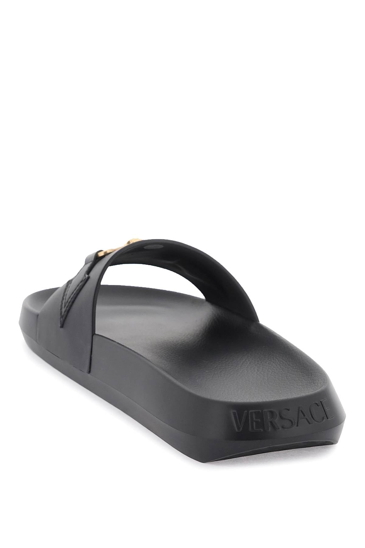 Versace 'Medusa Biggie' Slides Black