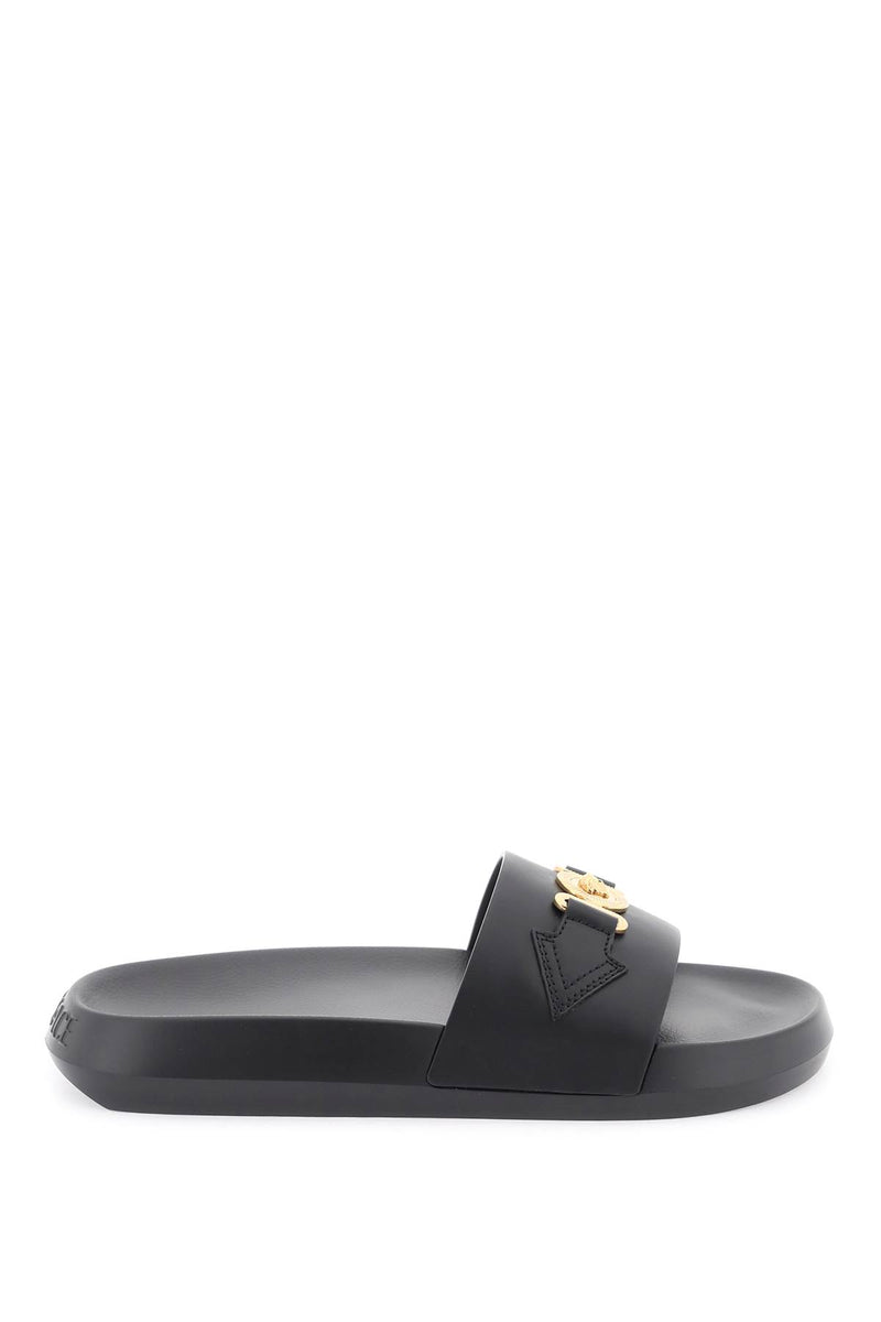 Versace 'Medusa Biggie' Slides Black