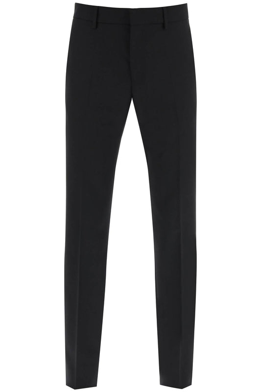 Versace Tailoring Cigarette Pants Black