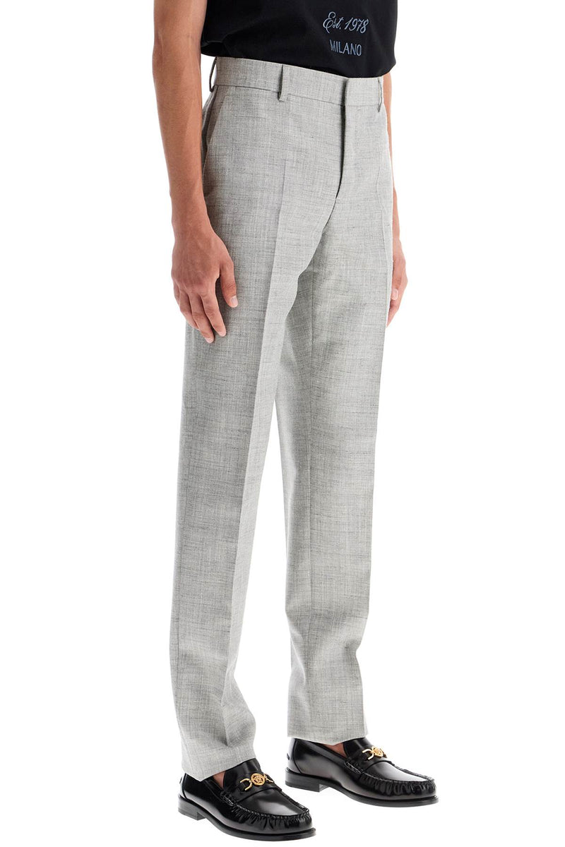 Versace Tailoring Cigarette Pants Grey