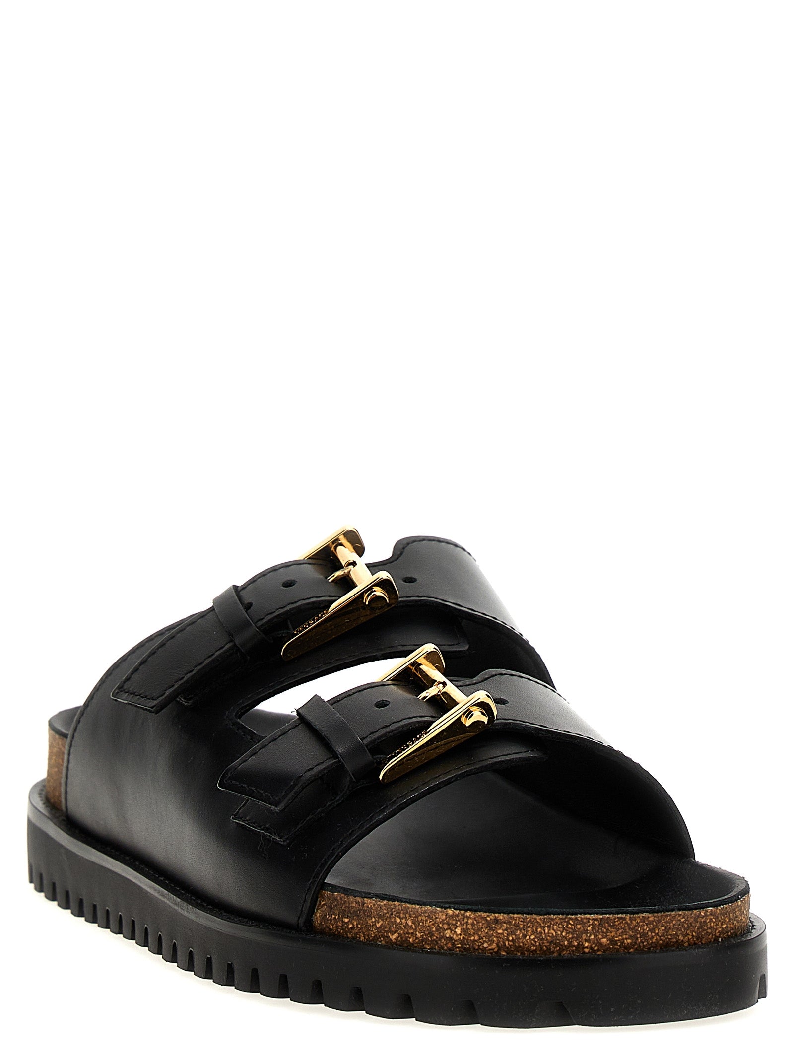 Versace Leather Sandals