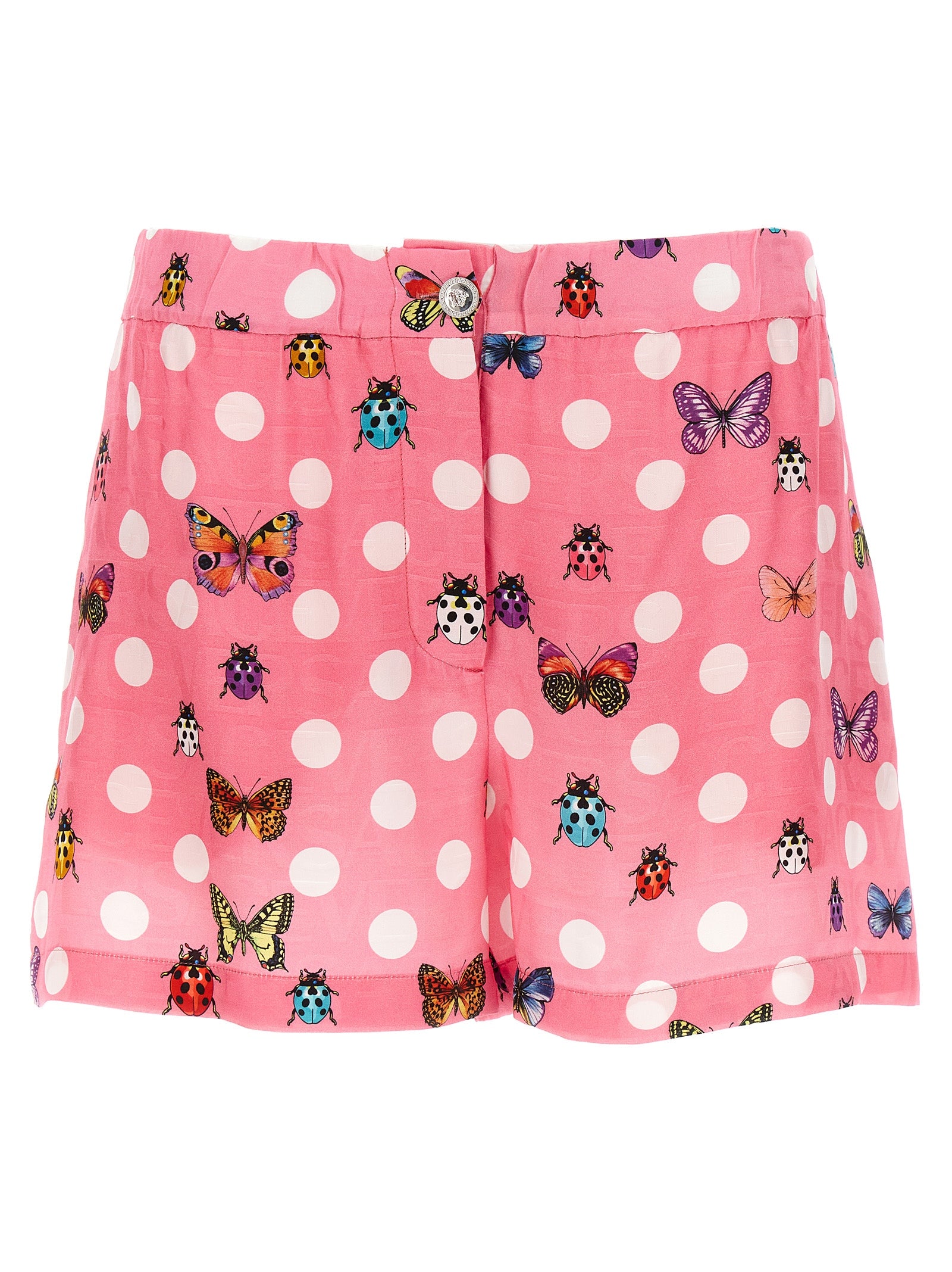 Versace 'Heritage Butterflies & Ladybugs Polka Dot' Capsule Shorts