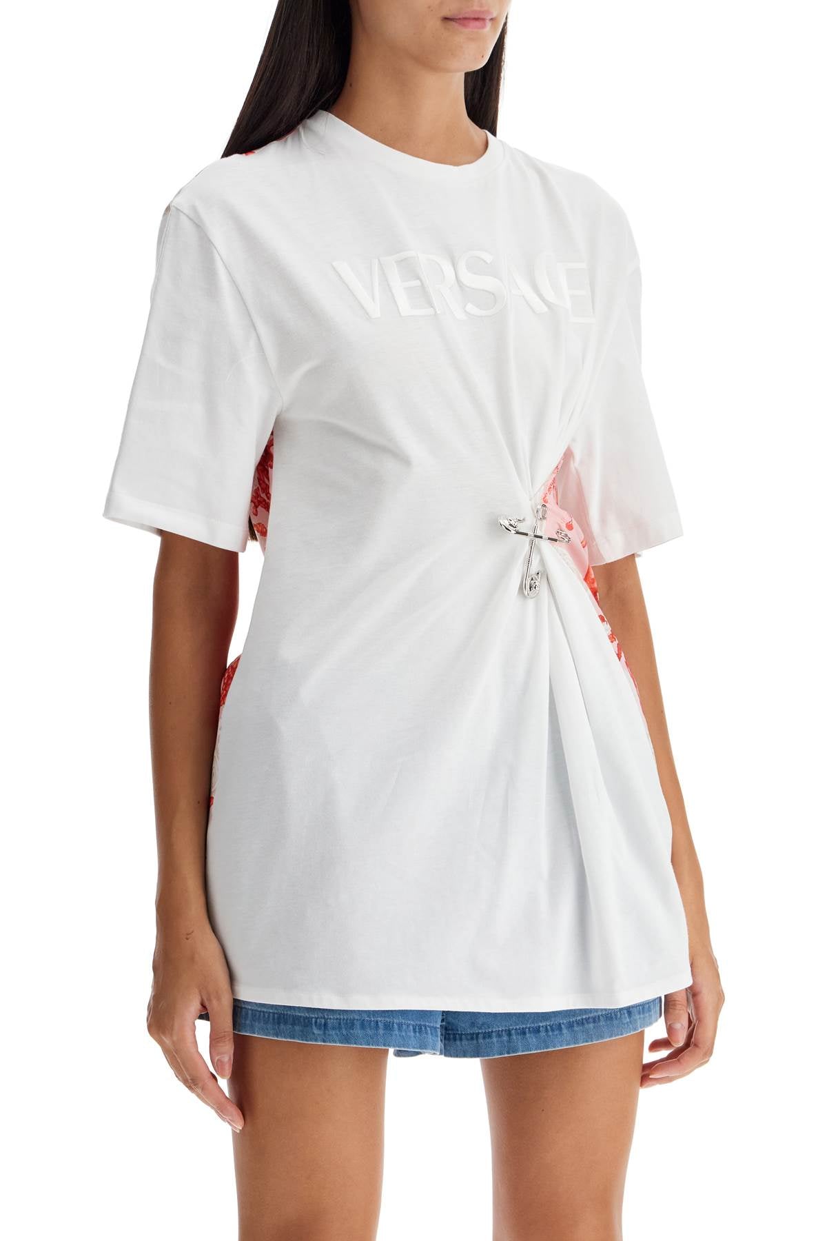 Versace Baroque Sea Safety Pin T