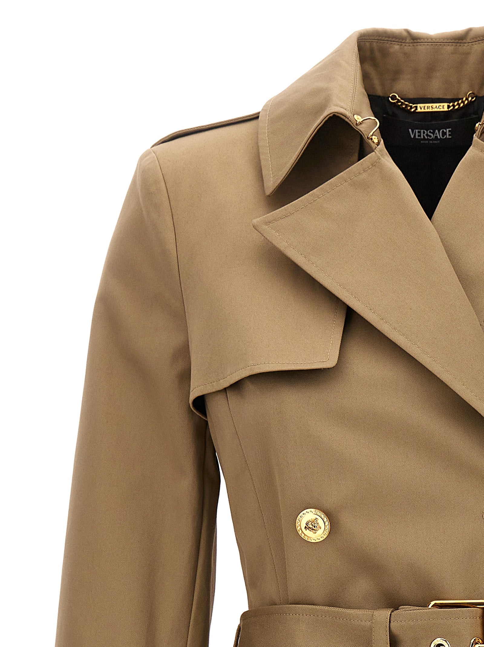 Versace 'Medusa' Trench Coat