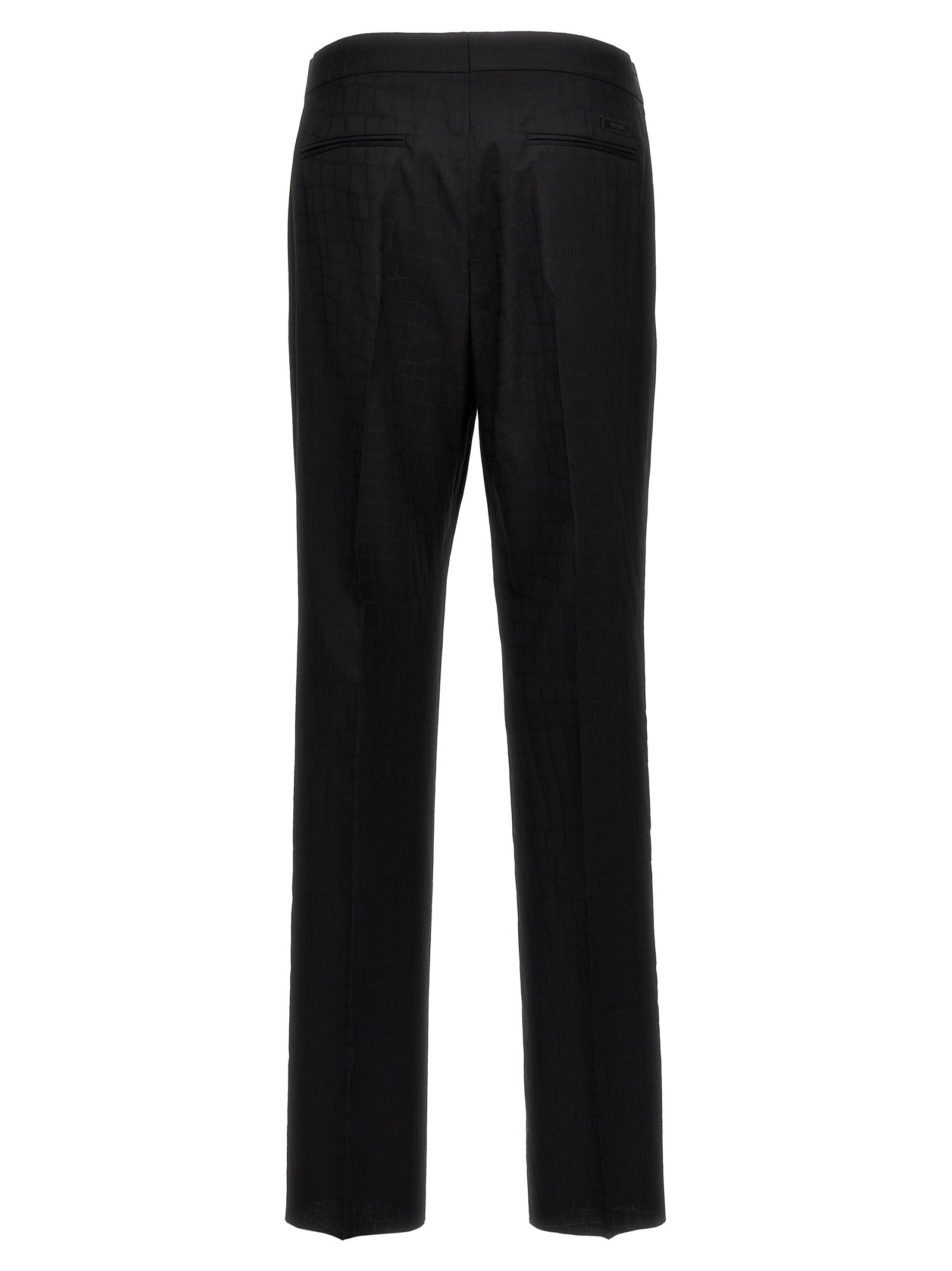 Versace Croc Jacquard Trousers