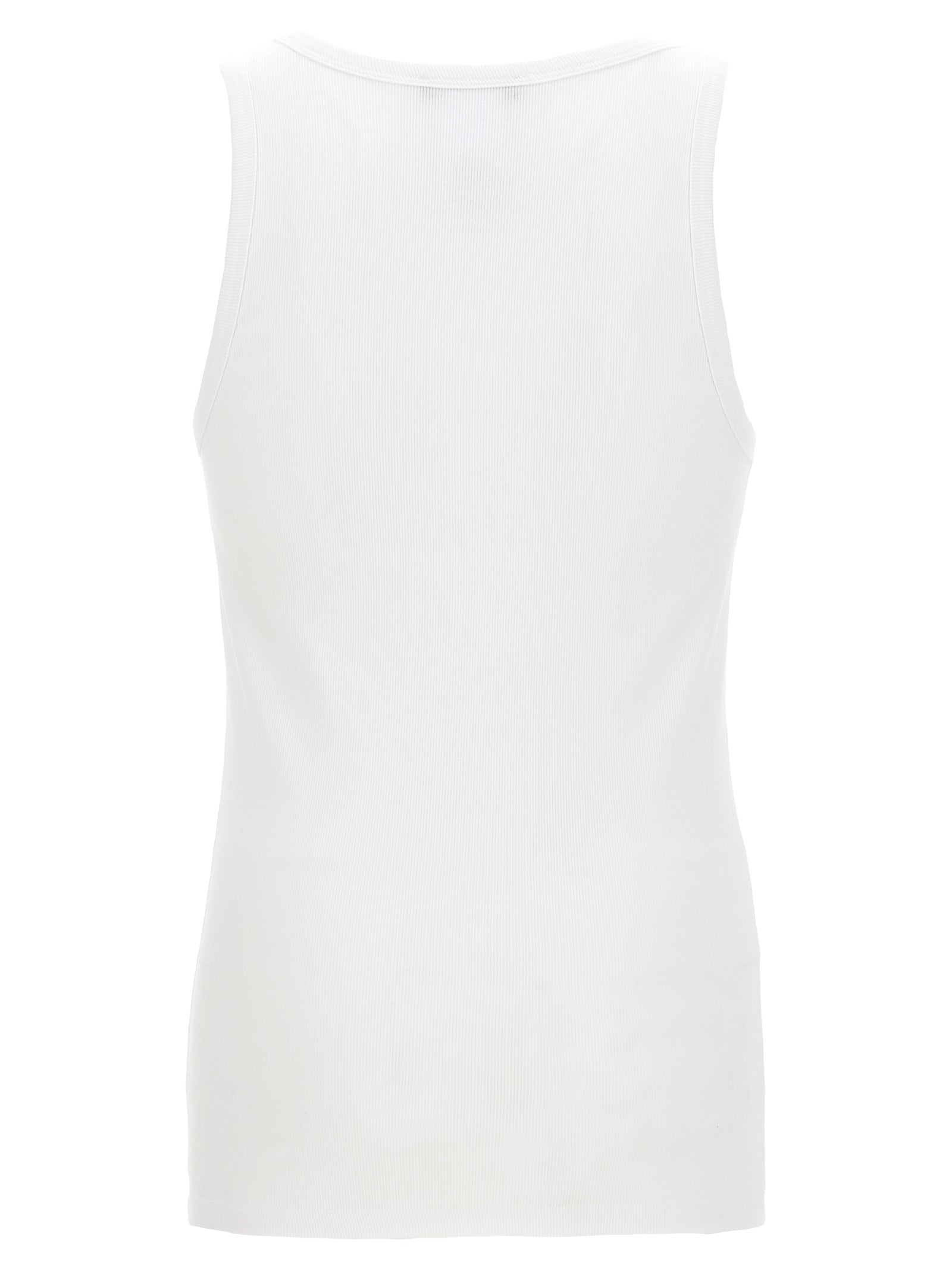 Versace Logo Embroidery Tank Top