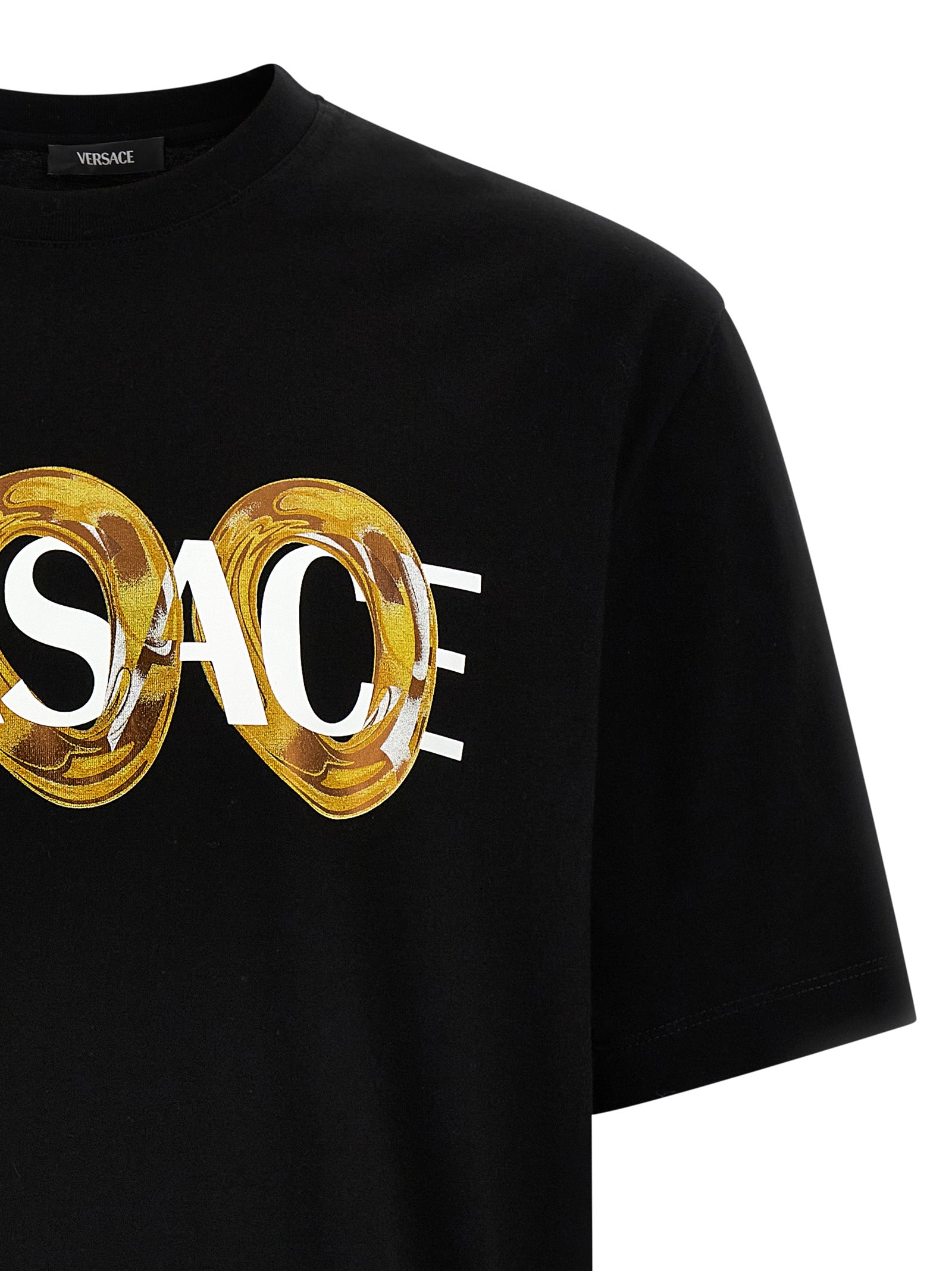 Versace Logo Print T-Shirt