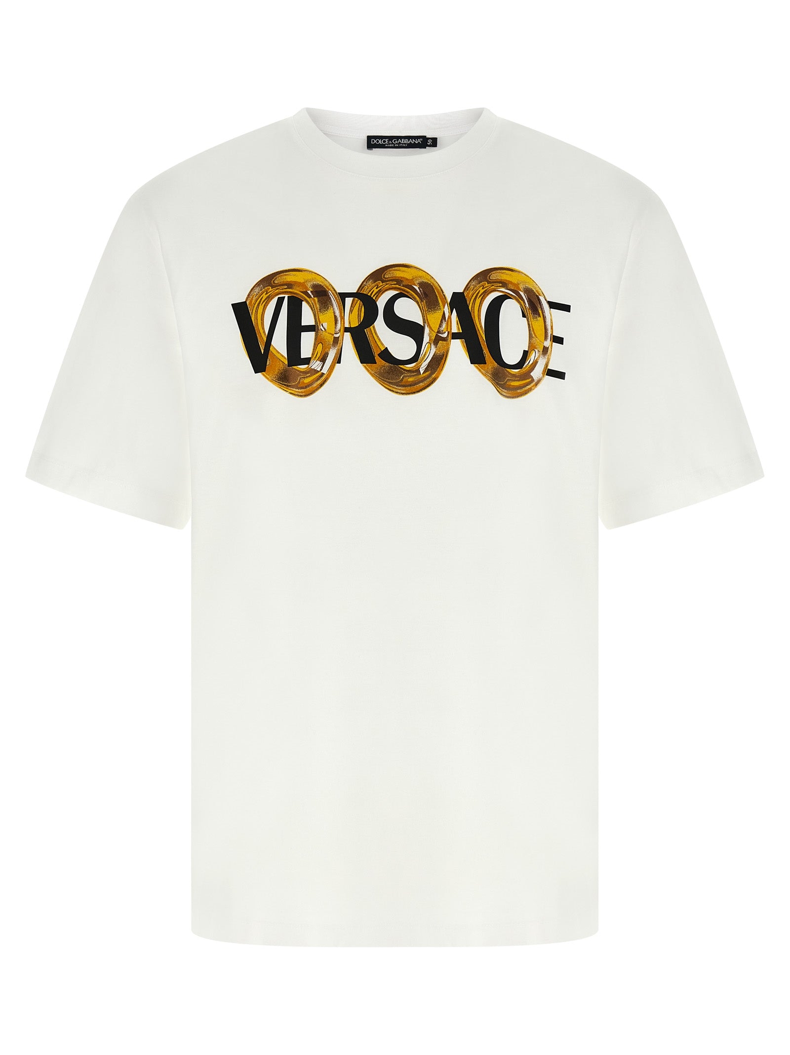 Versace Logo Print T-Shirt