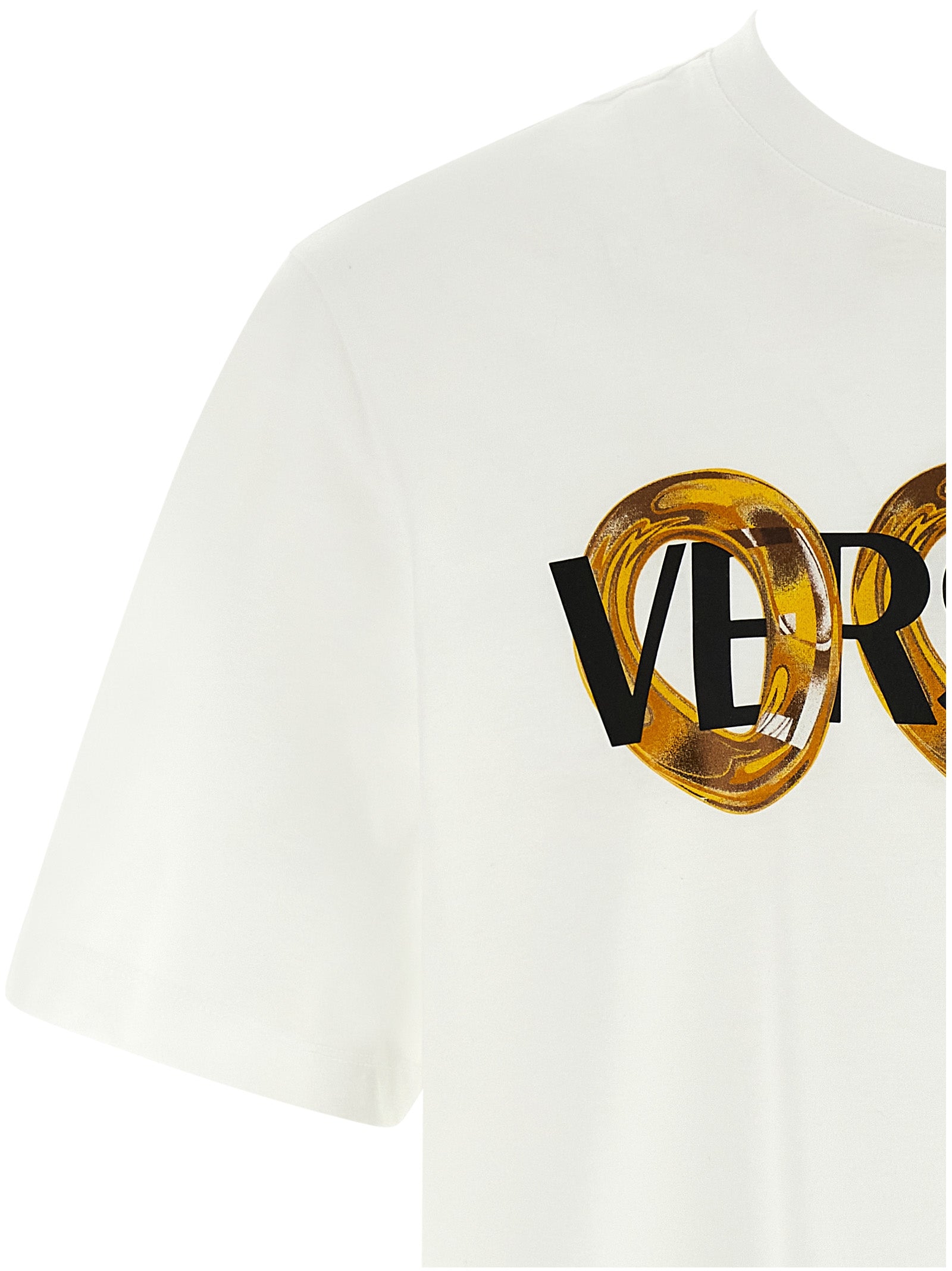 Versace Logo Print T-Shirt