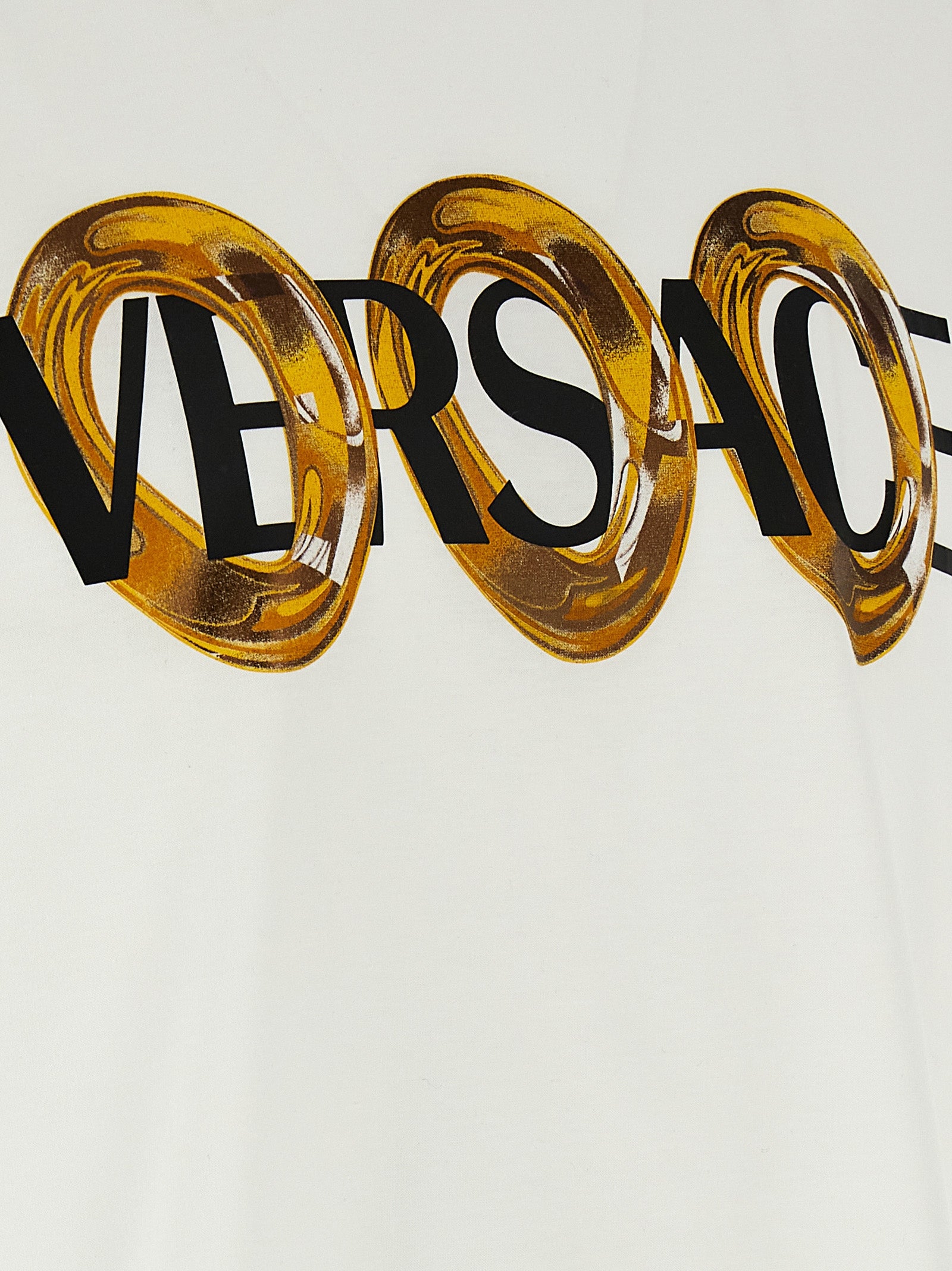 Versace Logo Print T-Shirt