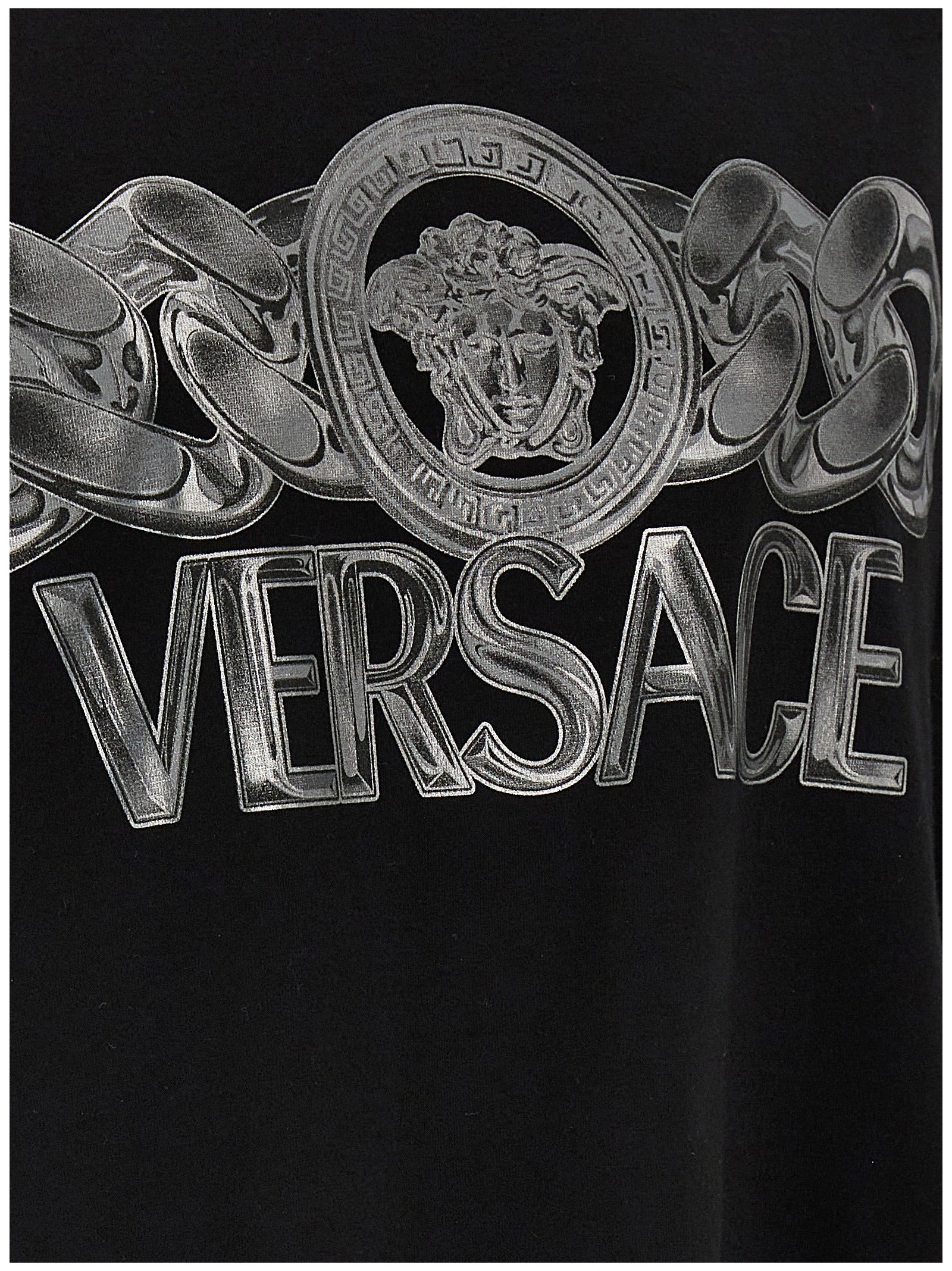 Versace 'Medusa' Logo Print T-Shirt