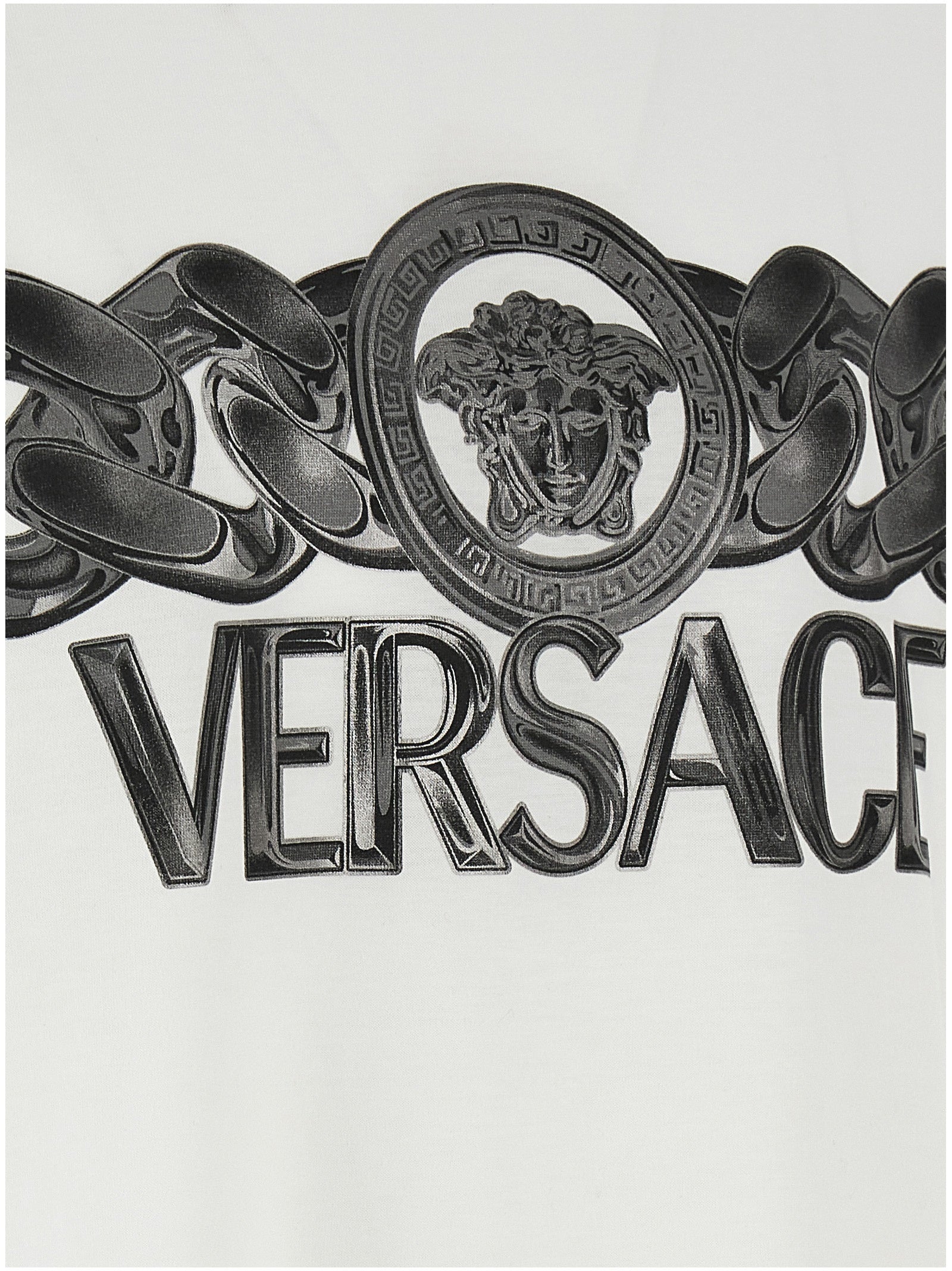 Versace 'Medusa' Logo Print T-Shirt