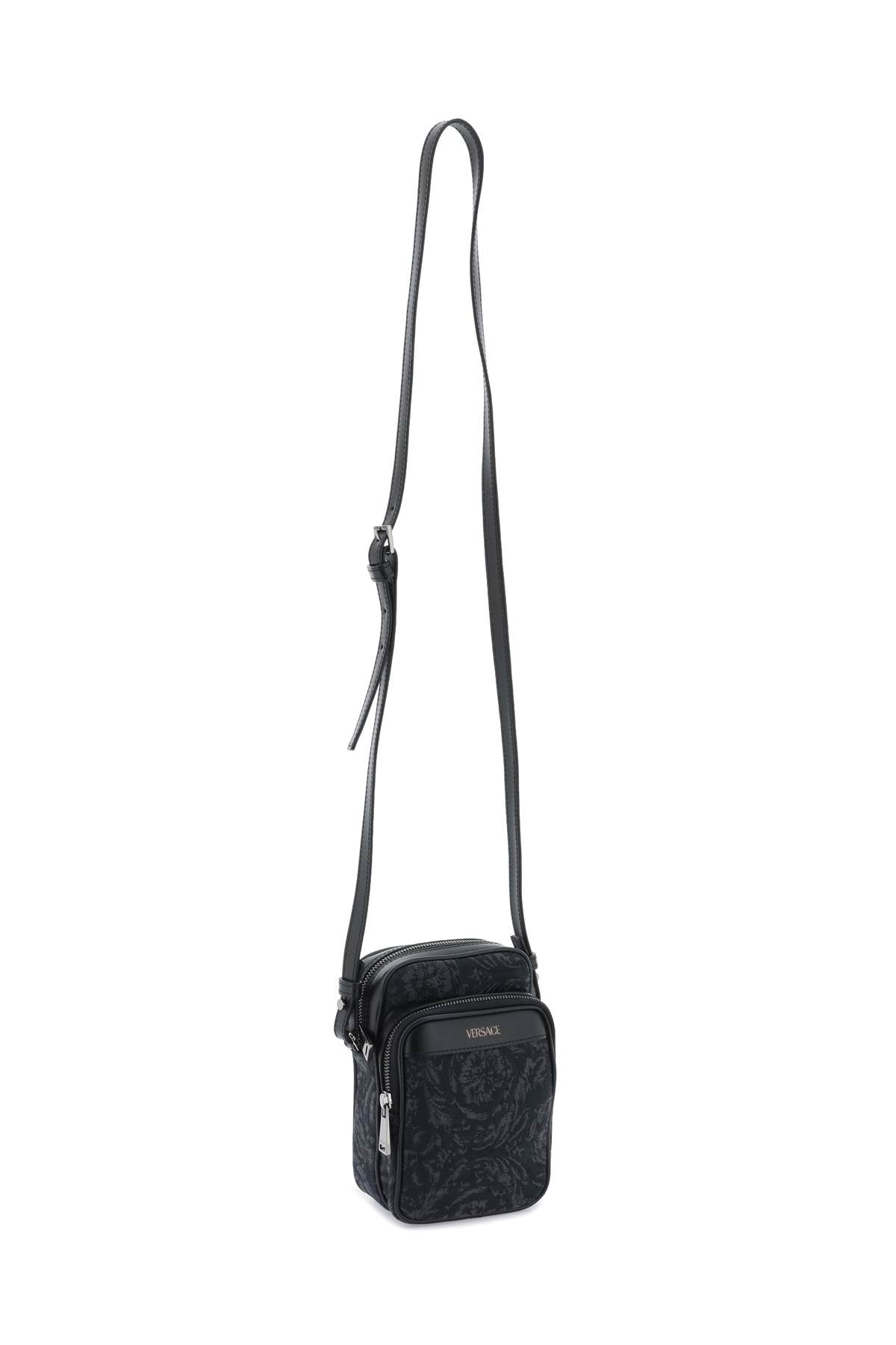 Versace Athena Barocco Crossbody Bag Black