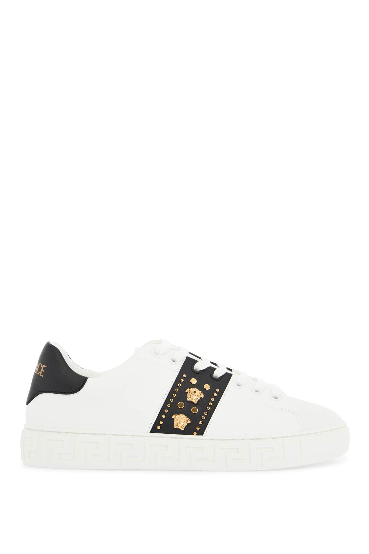 Versace 'Studded Greek Sneakers