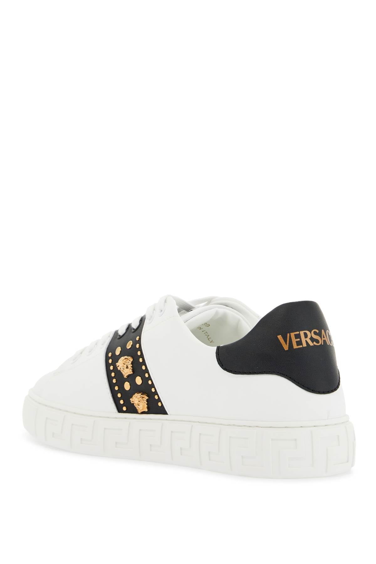 Versace 'Studded Greek Sneakers