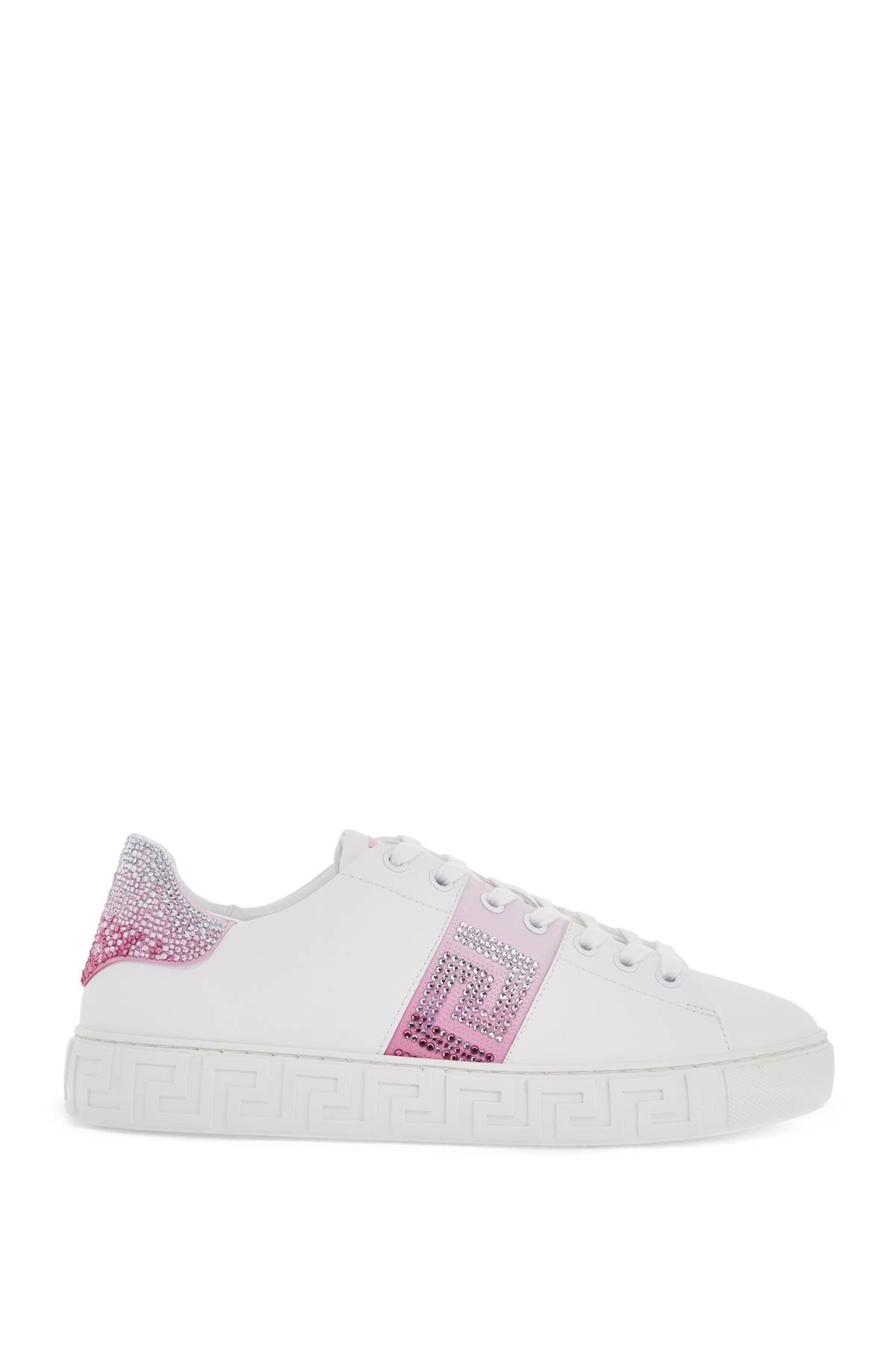 Versace 'Greca Crystal Sneakers