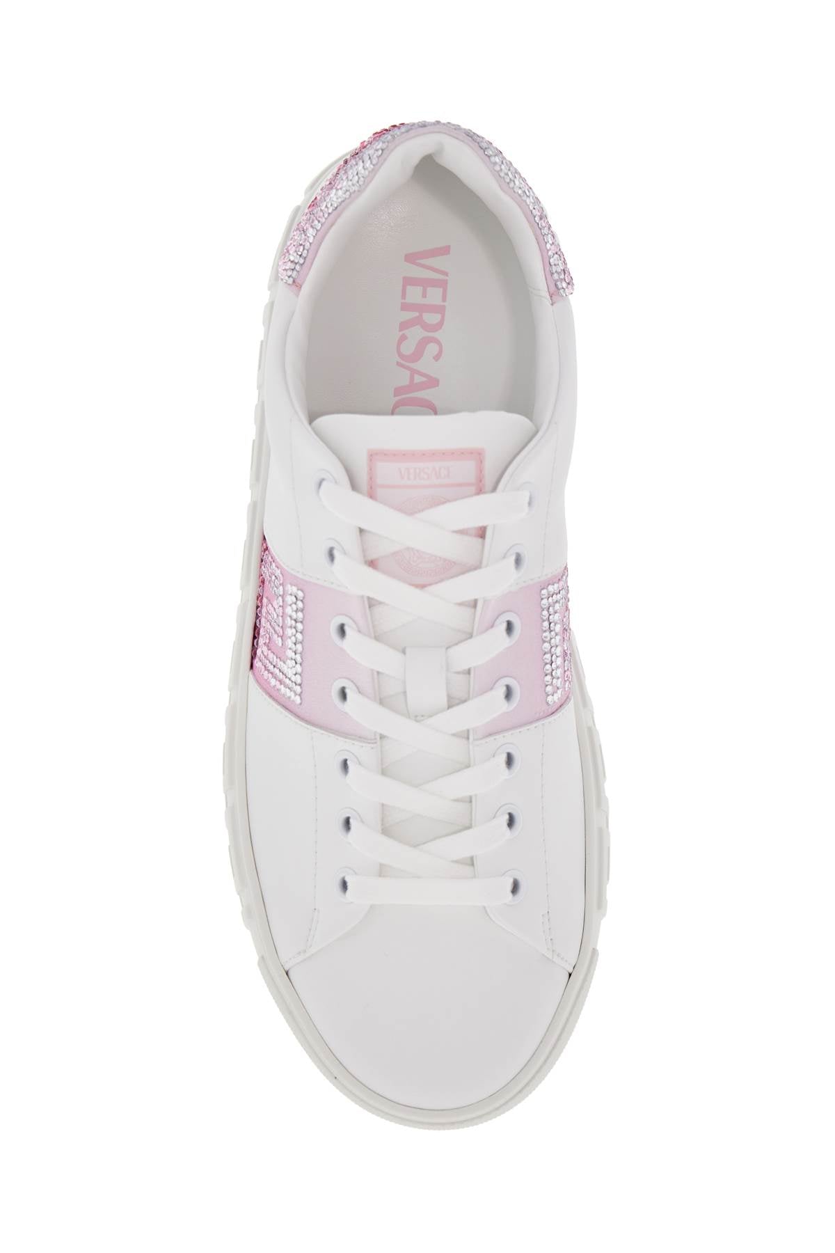 Versace 'Greca Crystal Sneakers