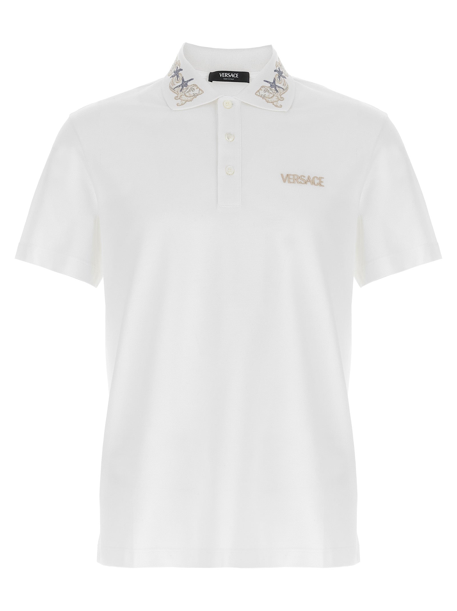 Versace 'Barocco Sea' Polo Shirt