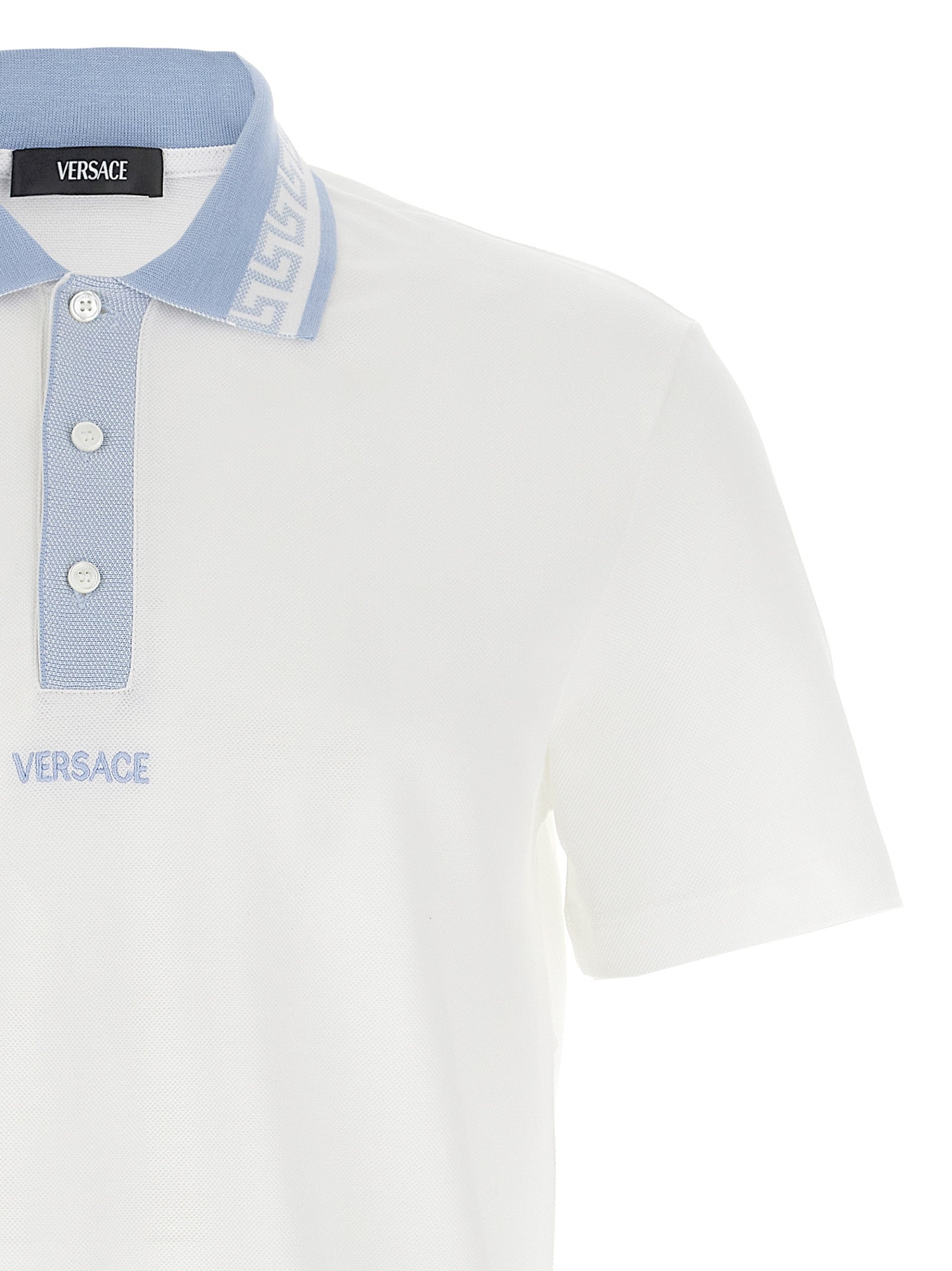 Versace 'Greca' Polo Shirt