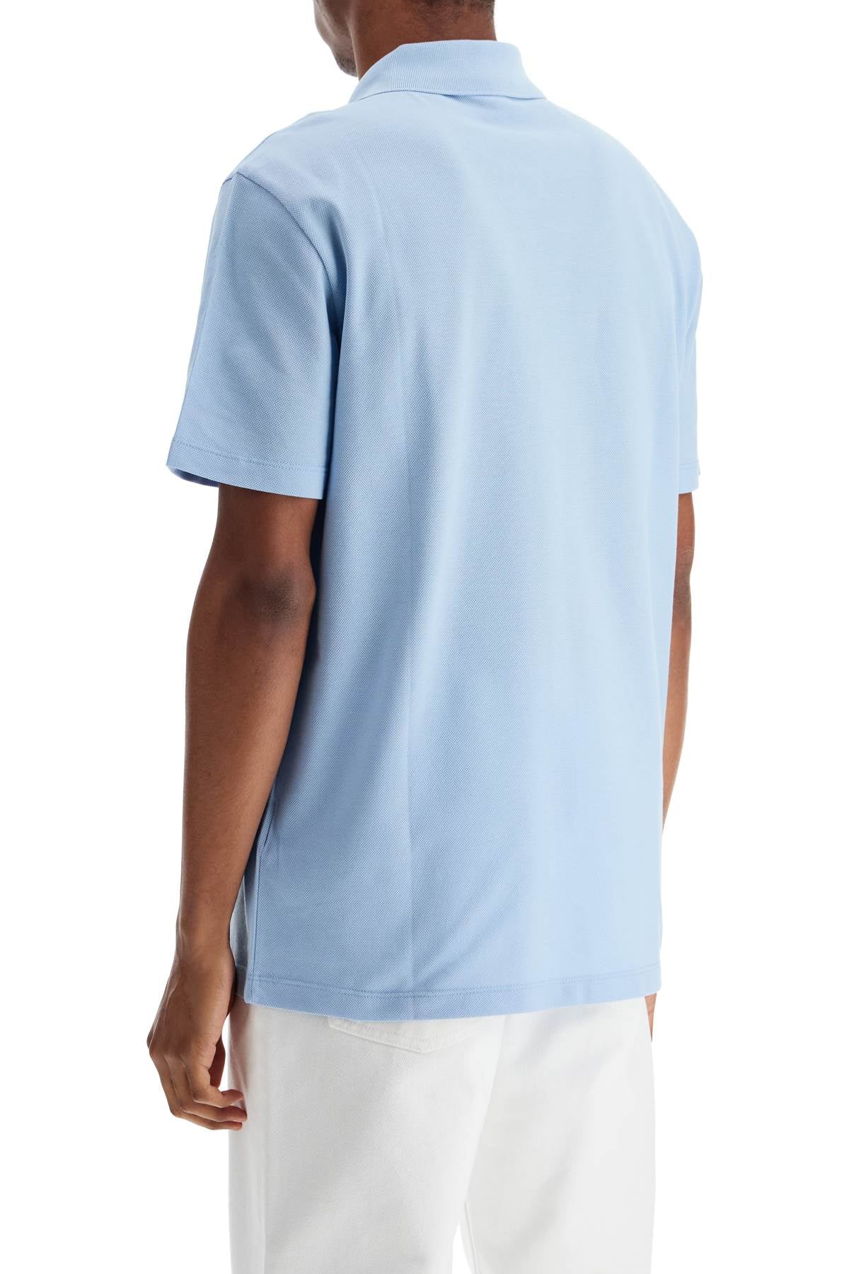 Versace Short-Sleeved Polo Shirt With Logo