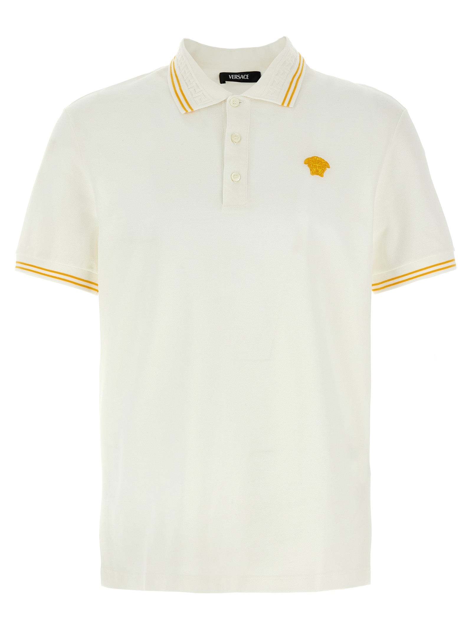 Versace 'Medusa Pop Embroidery' Polo Shirt