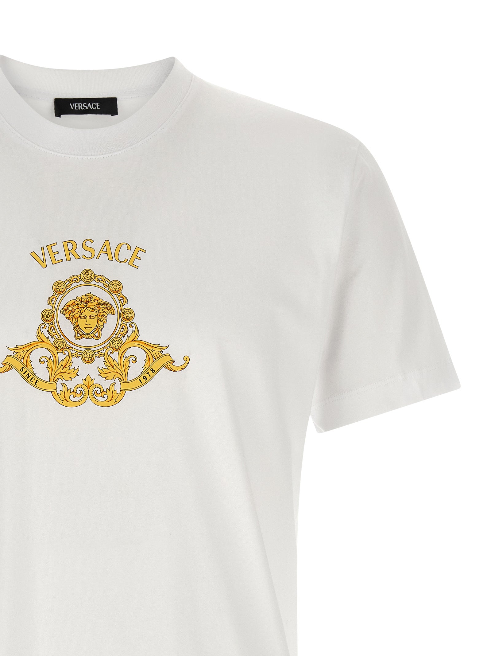 Versace 'Hall Of Heroes Crest' T-Shirt