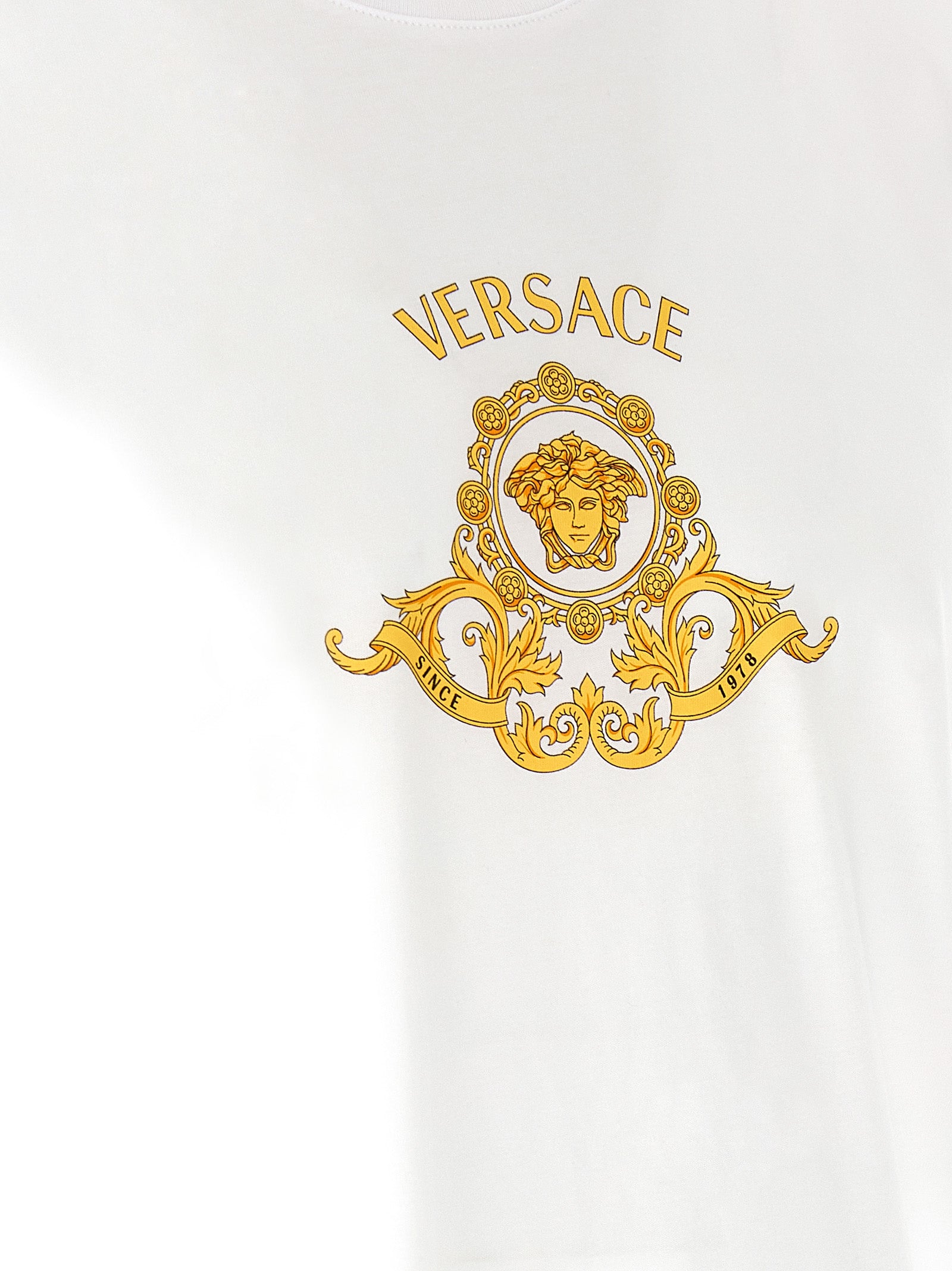 Versace 'Hall Of Heroes Crest' T-Shirt