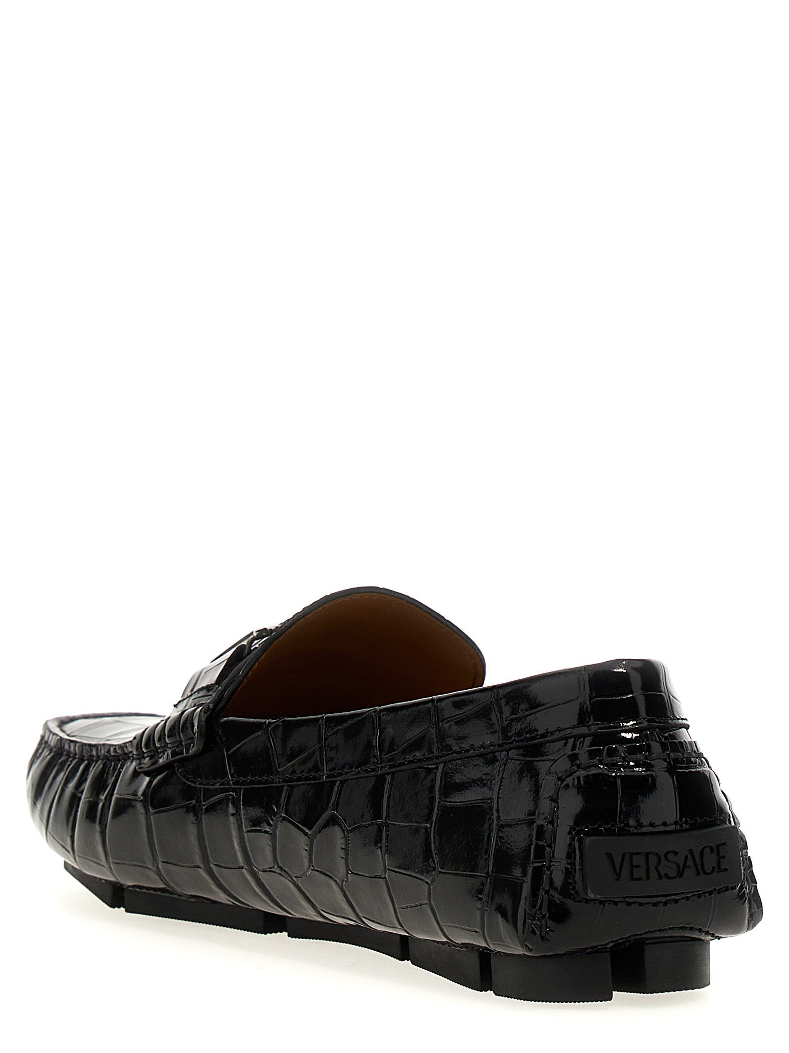 Versace 'Greca' Loafers