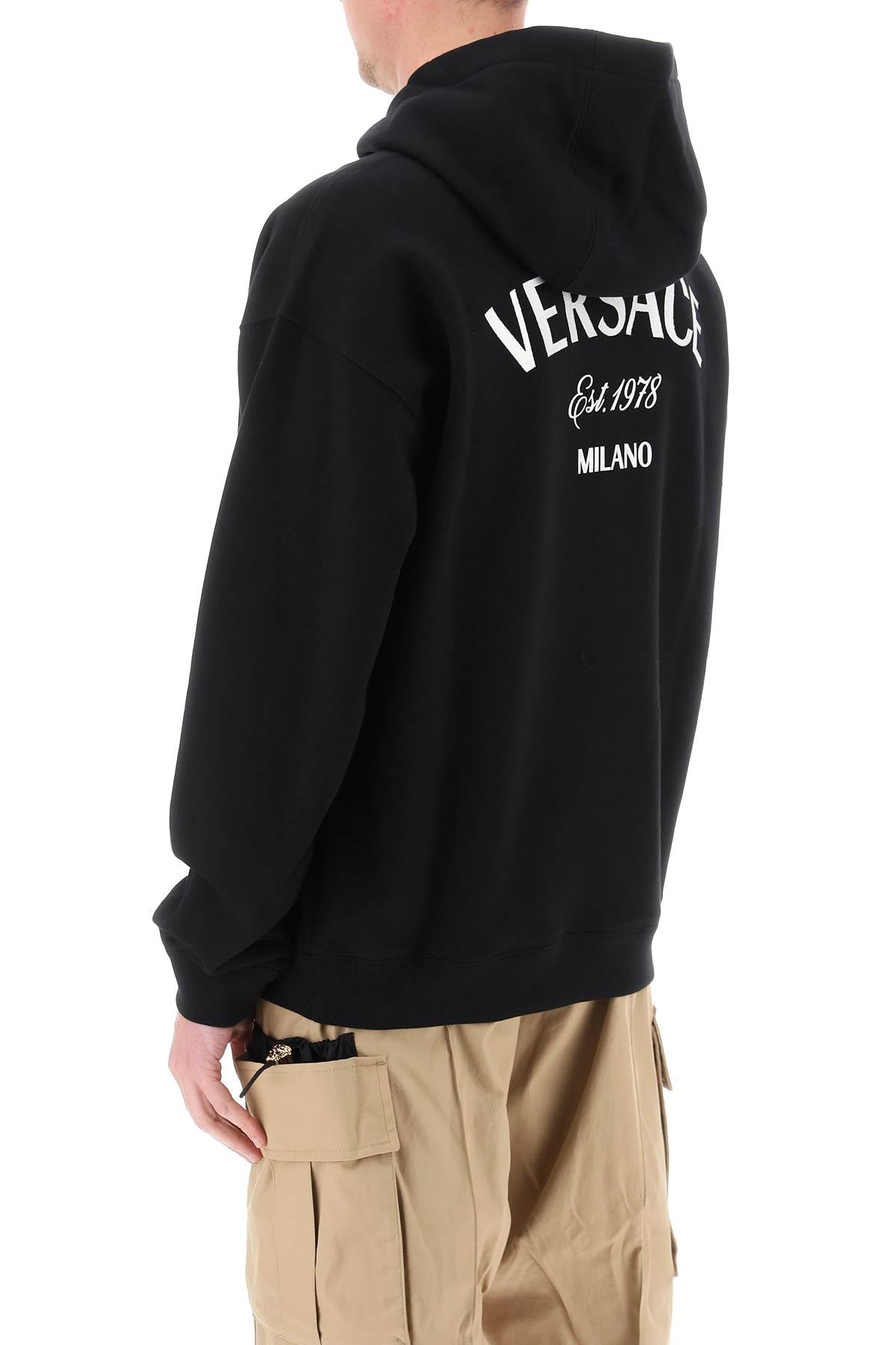 Versace Milano Stamp Hoodie