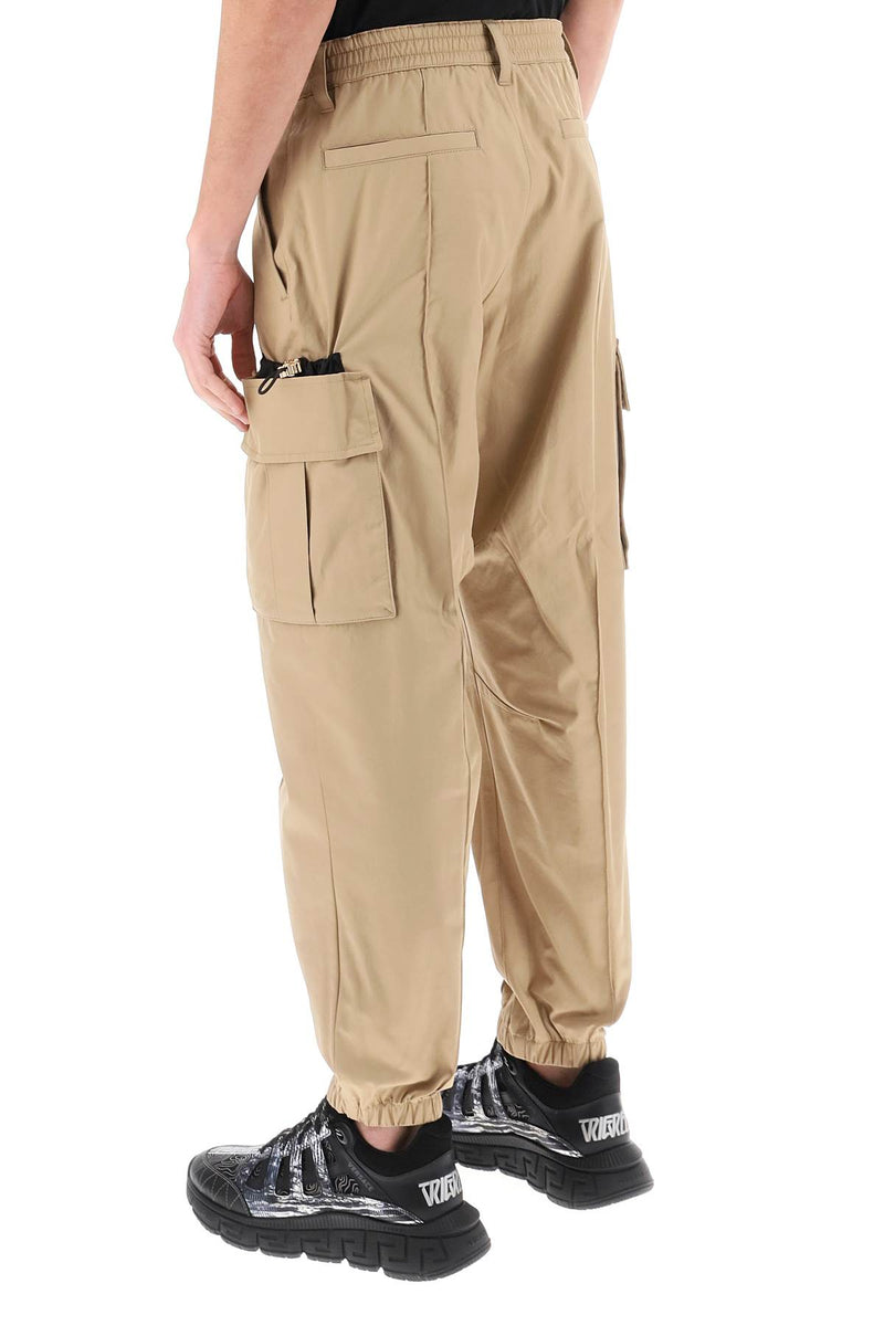 Versace Medusa Cargo Pants Beige