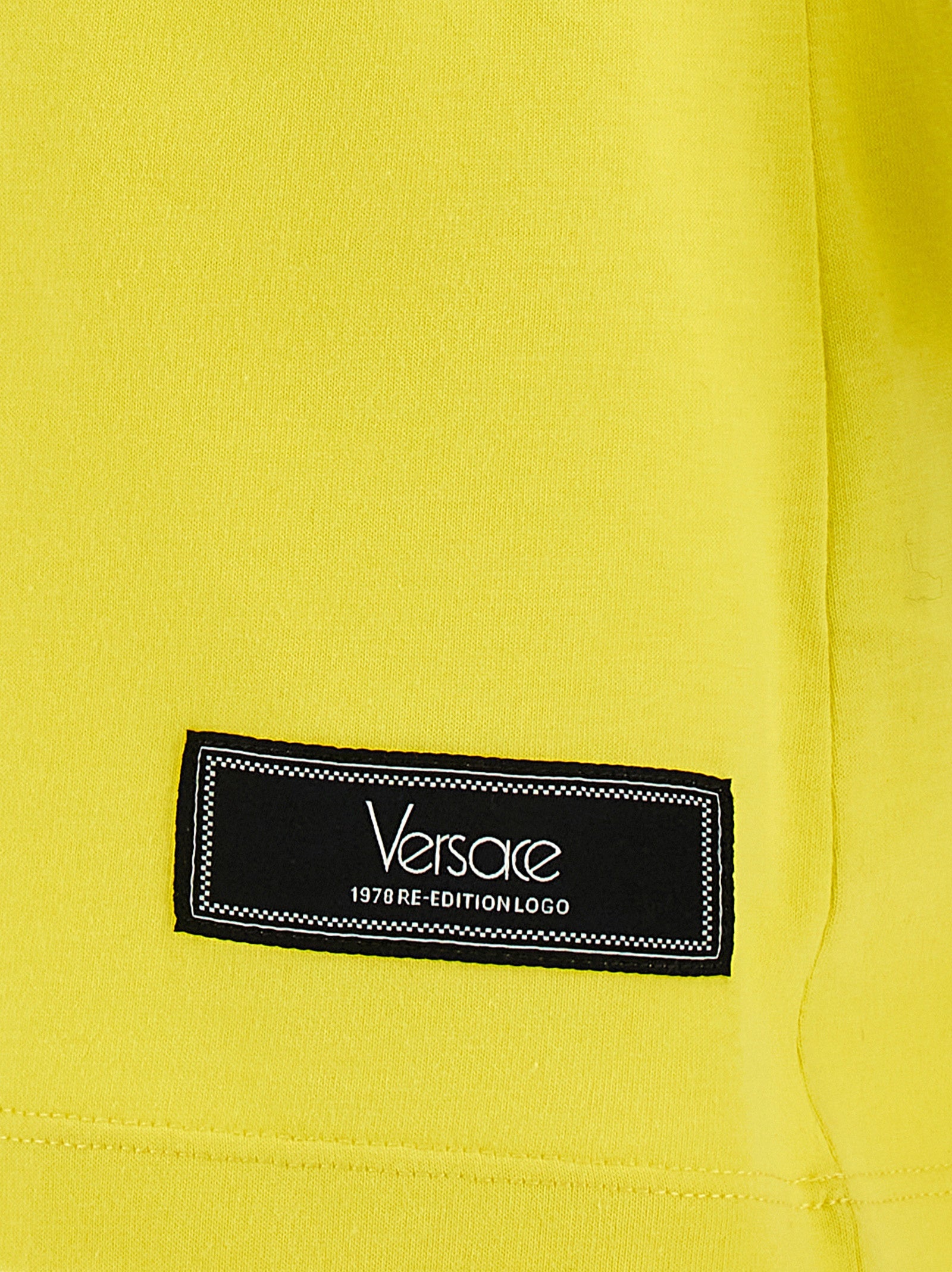 Versace Logo Embroidery T-Shirt