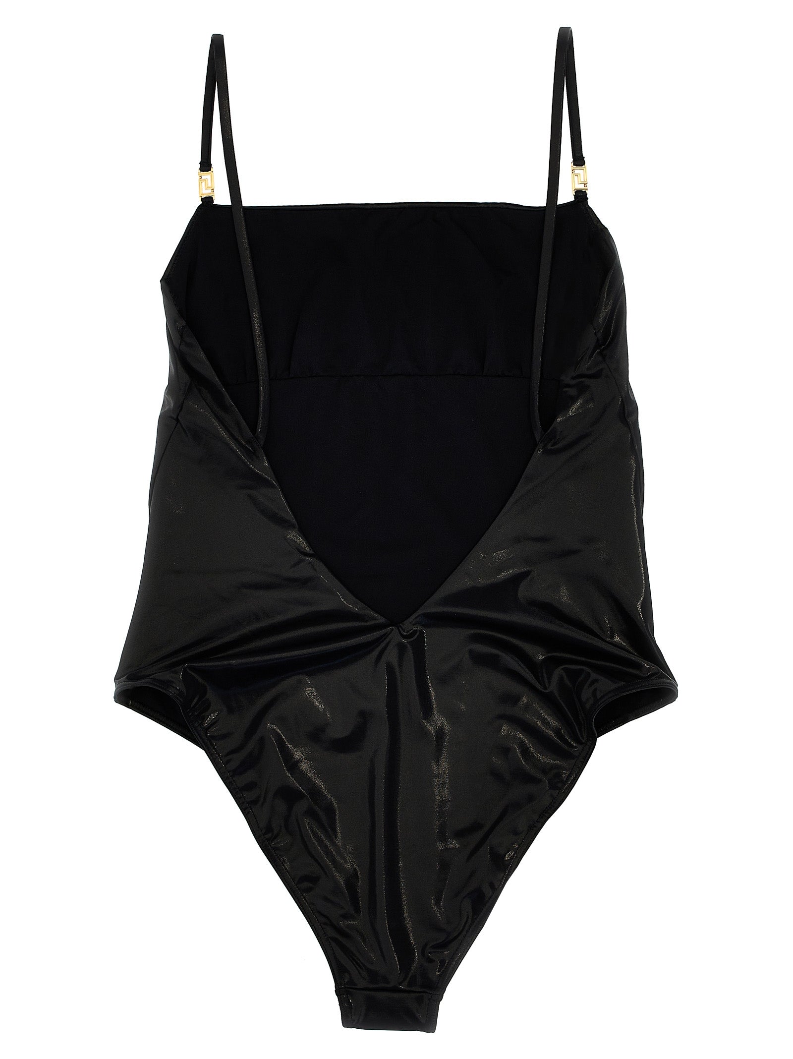 Versace 'Greca' One-Piece Swimsuit