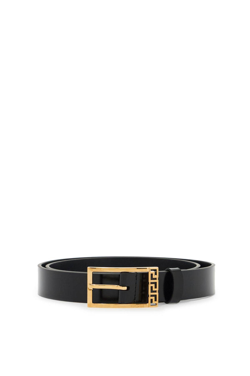 Versace Greek Belt Black