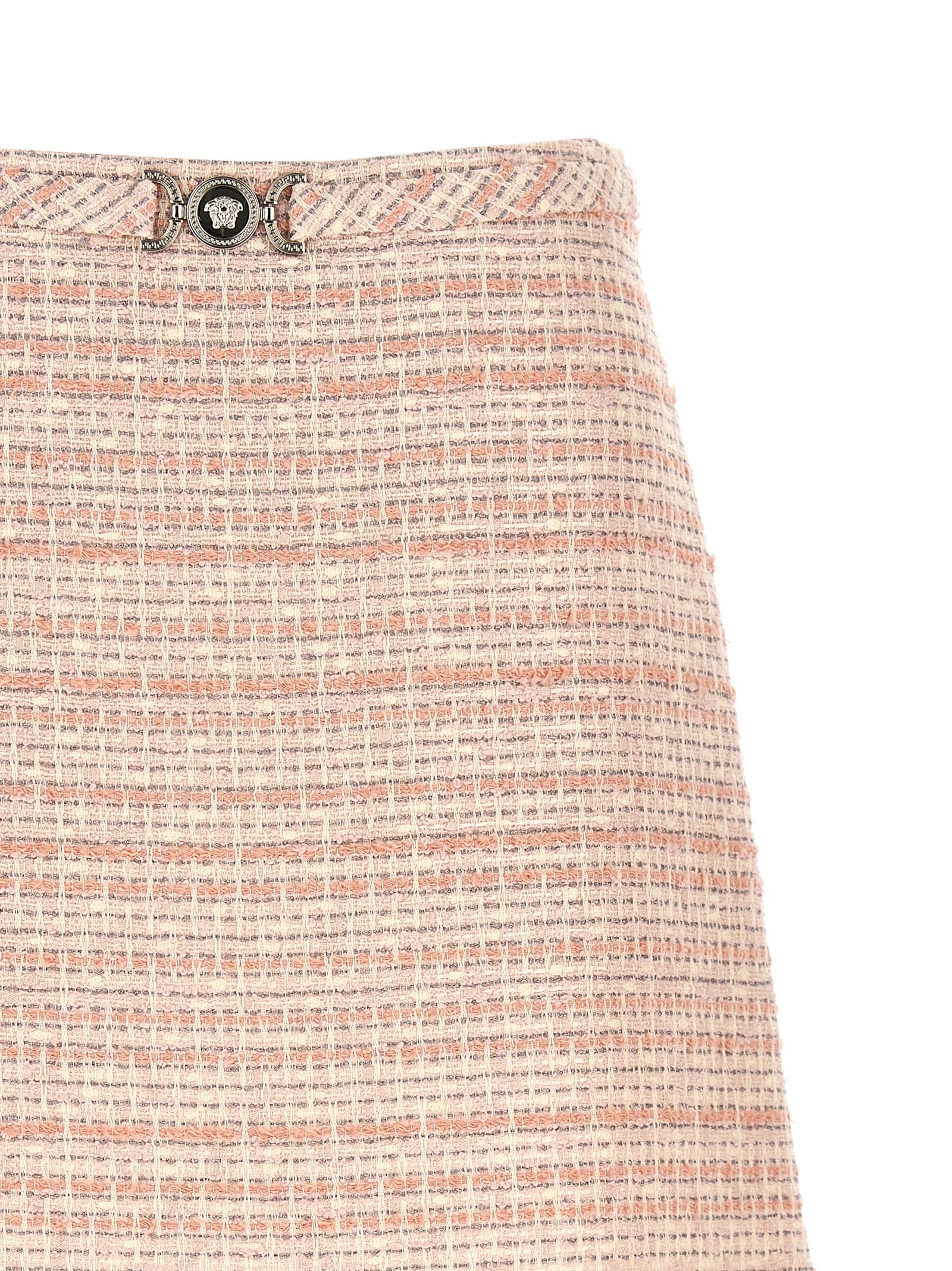 Versace 'Medusa '95' Tweed Skirt