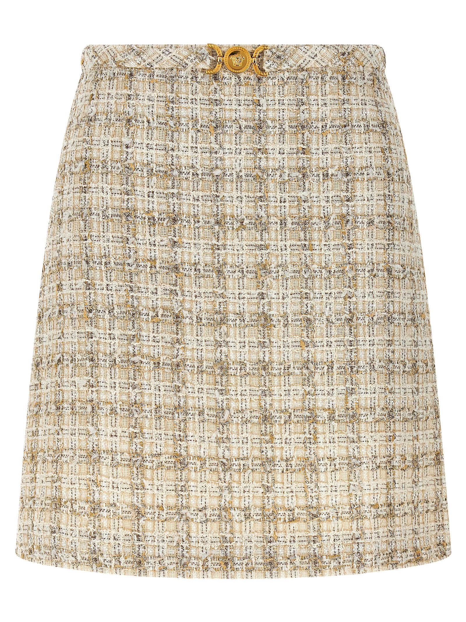 Versace Tweed Mini Skirt